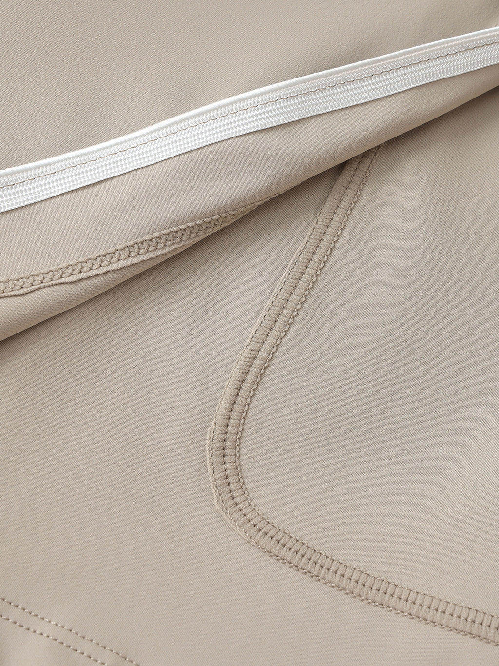 High-Waist Pocketed A-Line Skirt fabric detail view 6