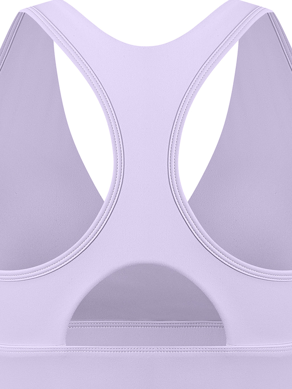 Women's Crossover V-Neck Sports Bra fabric detail view 1