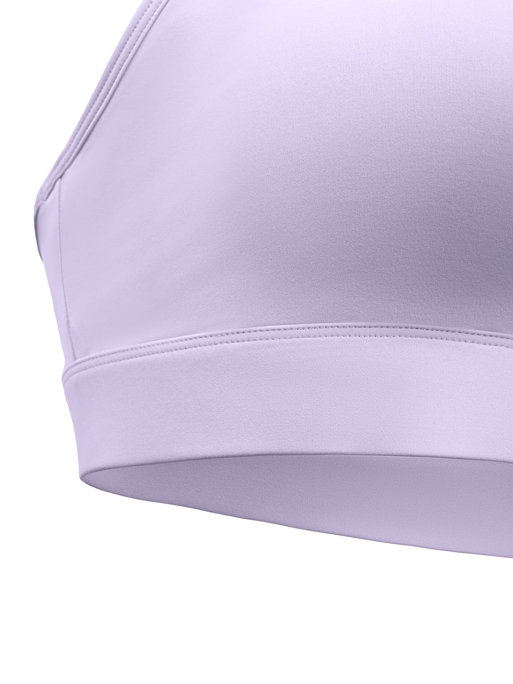Women's Crossover V-Neck Sports Bra fabric detail view 3