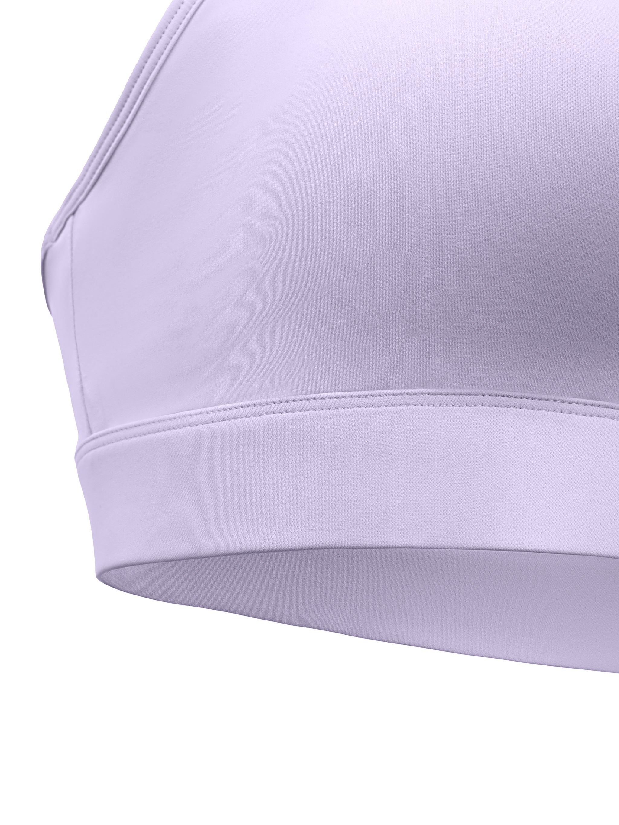 Women's Crossover V-Neck Sports Bra fabric detail view 3