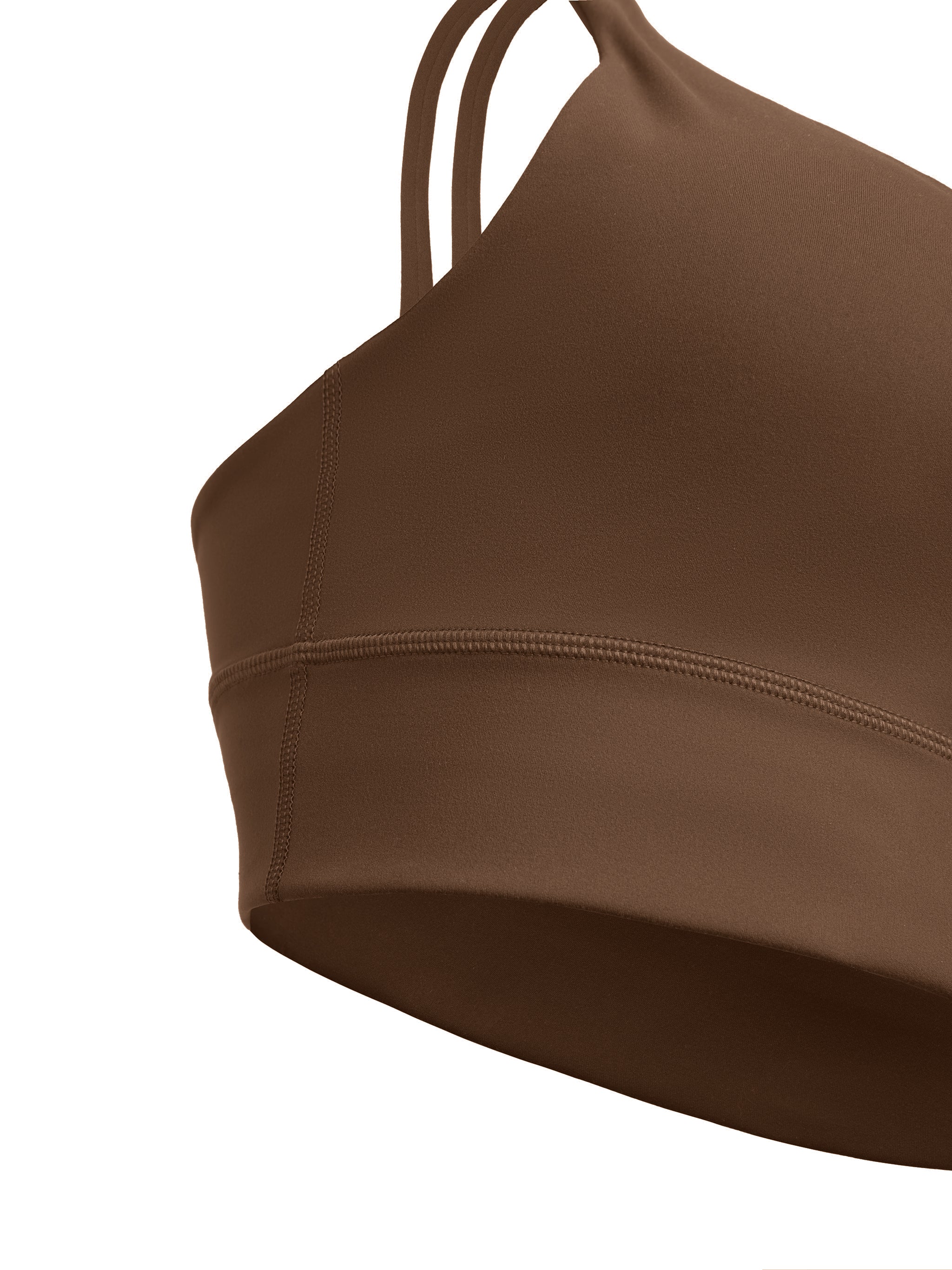 Strappy Criss-Cross Sports Bra fabric detail view 2