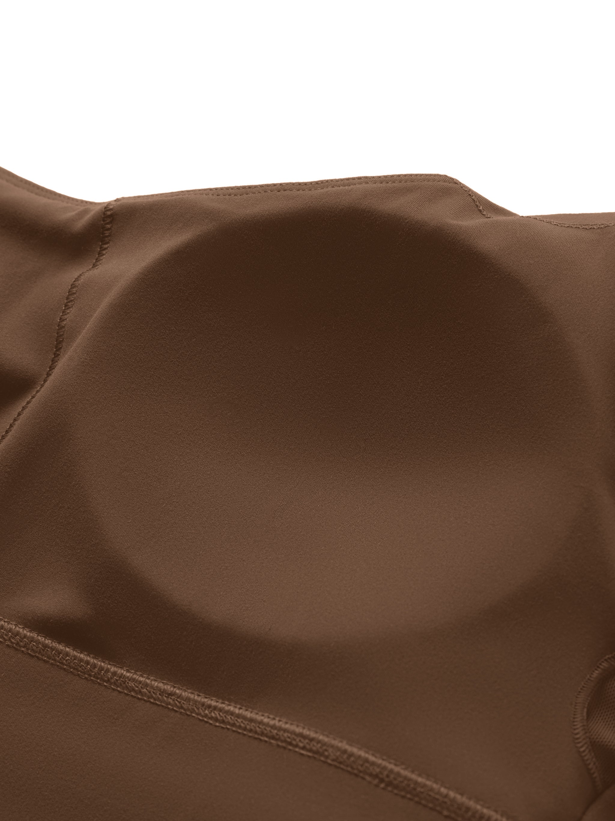 Strappy Criss-Cross Sports Bra fabric detail view 4
