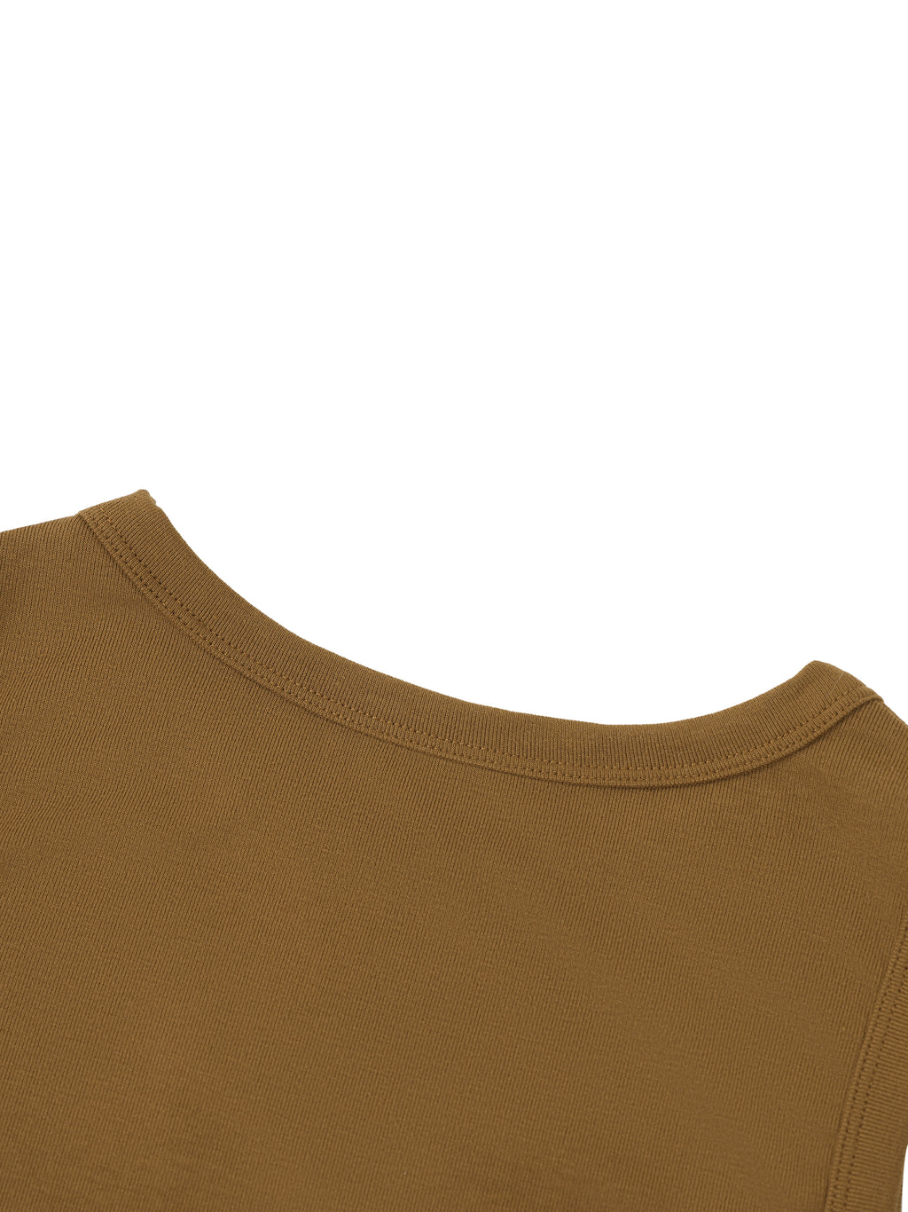 Women's Tight Crewneck Crop Tank Top fabric detail view 4