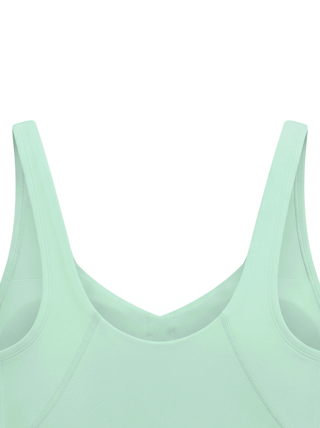 Women's V-Neck Yoga Sports Bra fabric detail view 2