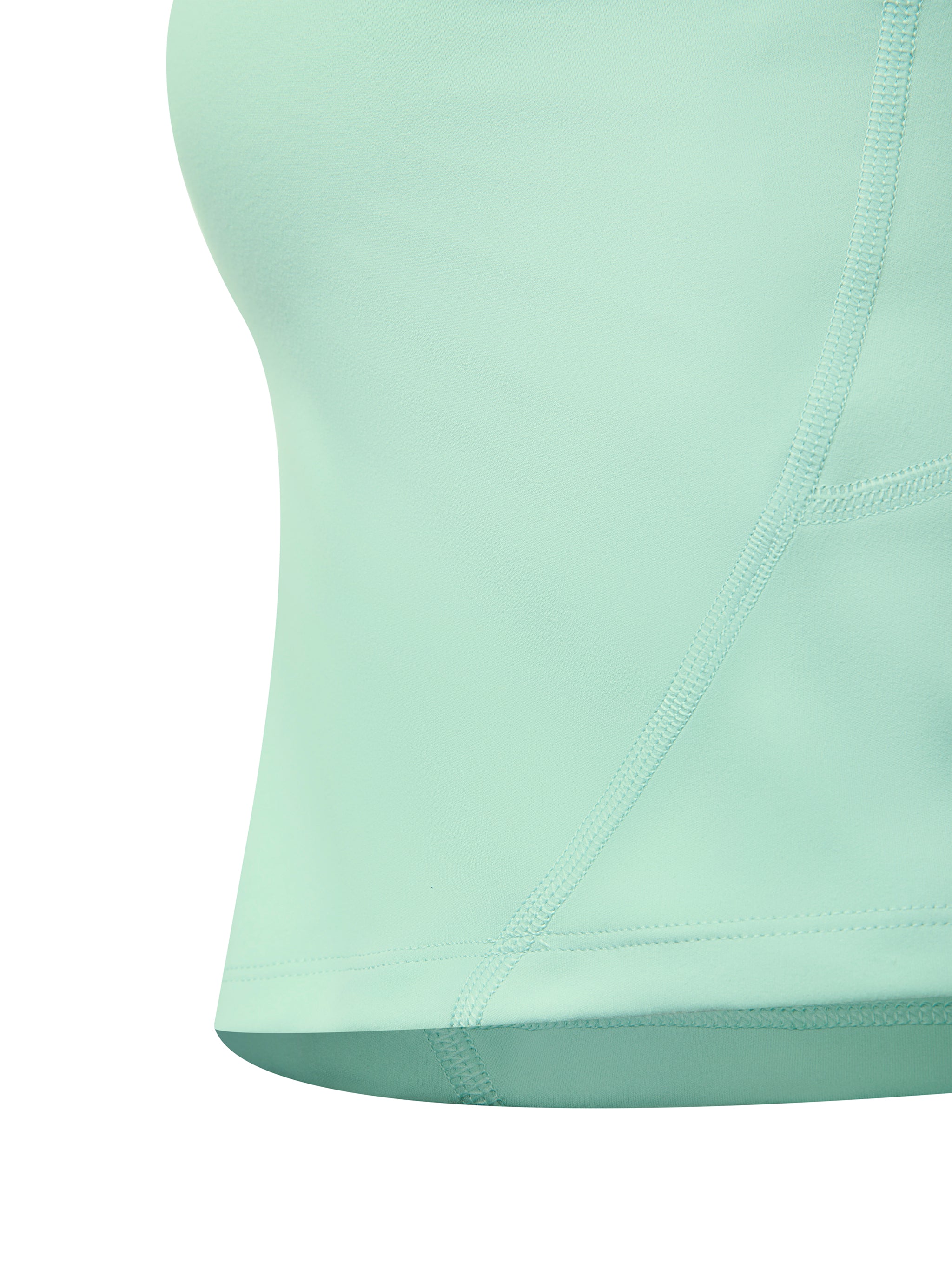 Women's V-Neck Yoga Sports Bra fabric detail view 4