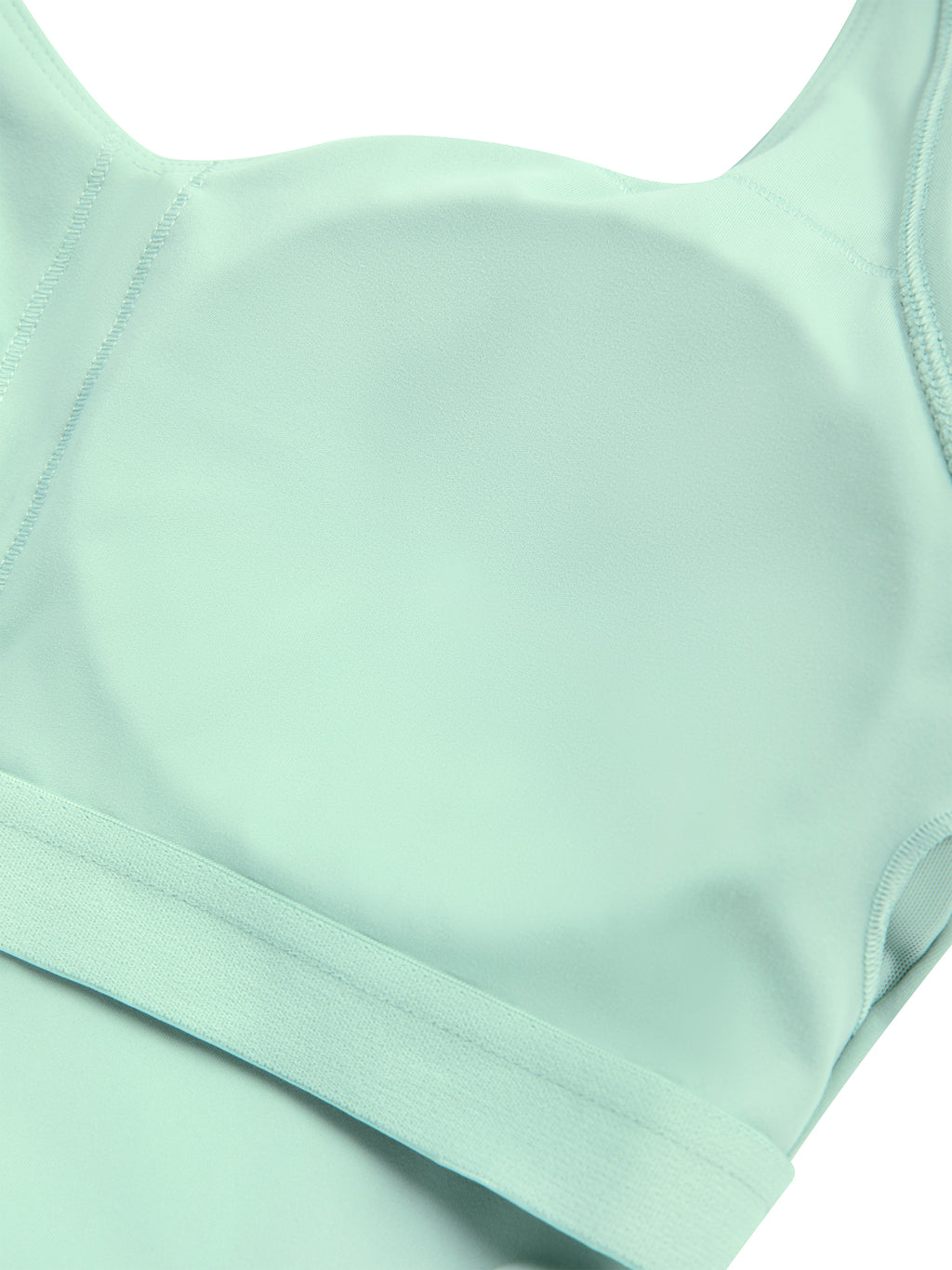 Women's V-Neck Yoga Sports Bra fabric detail view 5