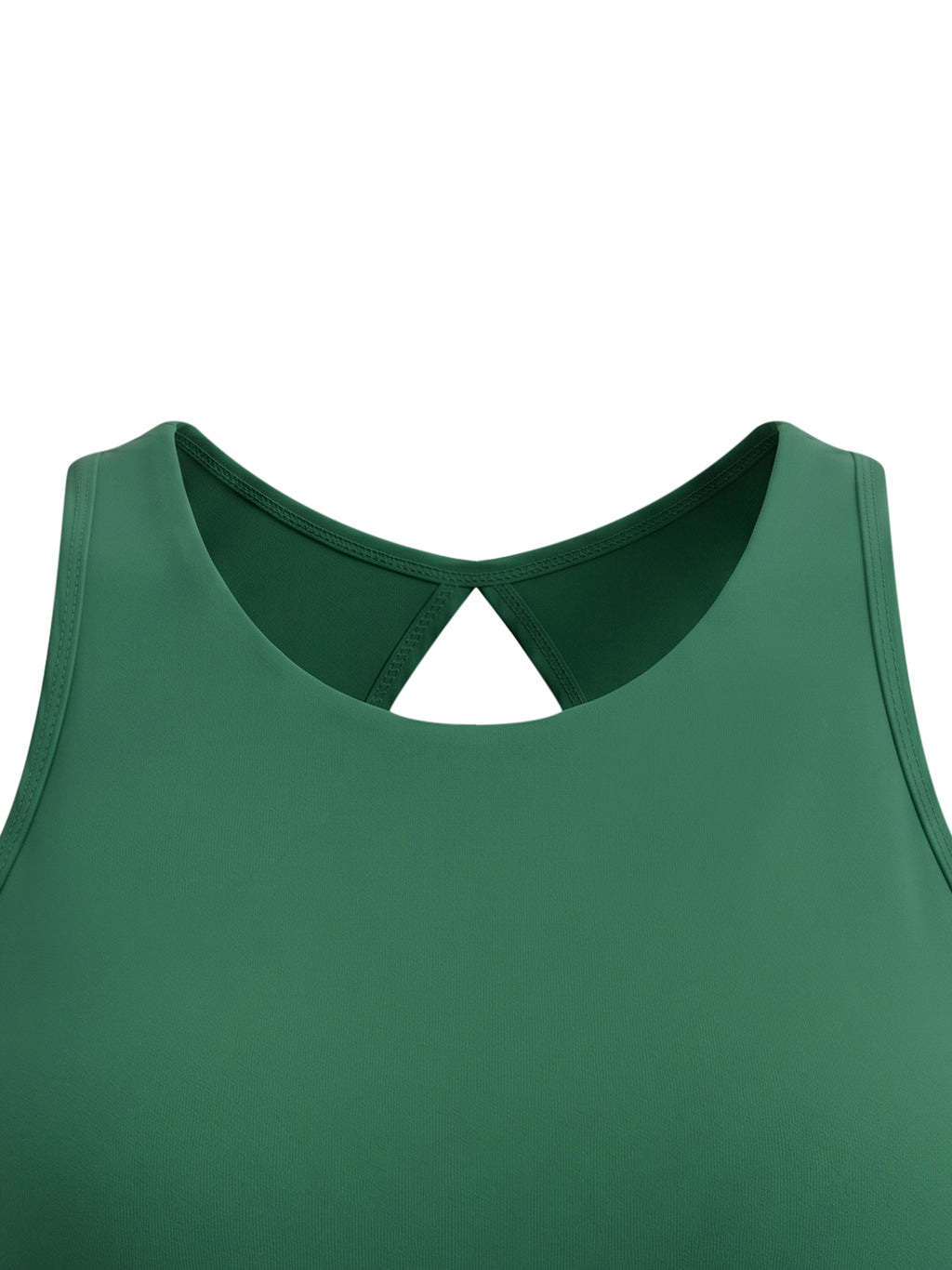 Women’s Criss-Cross Band Sports Bra fabric detail view 1