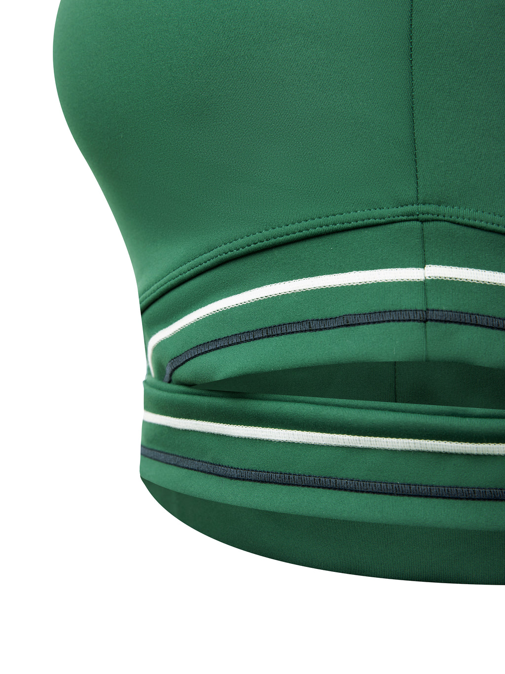 Women’s Criss-Cross Band Sports Bra fabric detail view 5