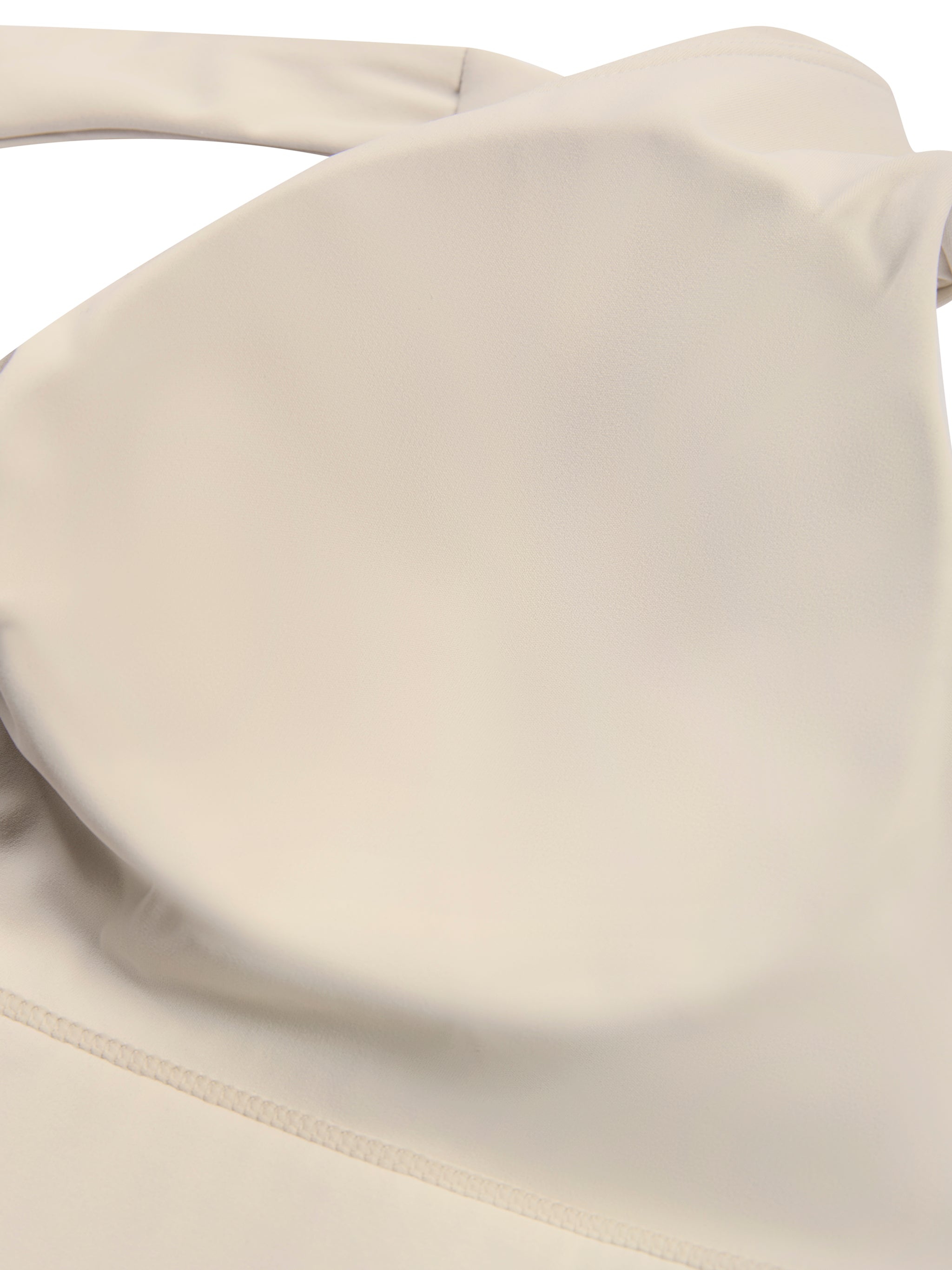 Women's Twist Front V-Neck Sports Bra fabric detail view 6