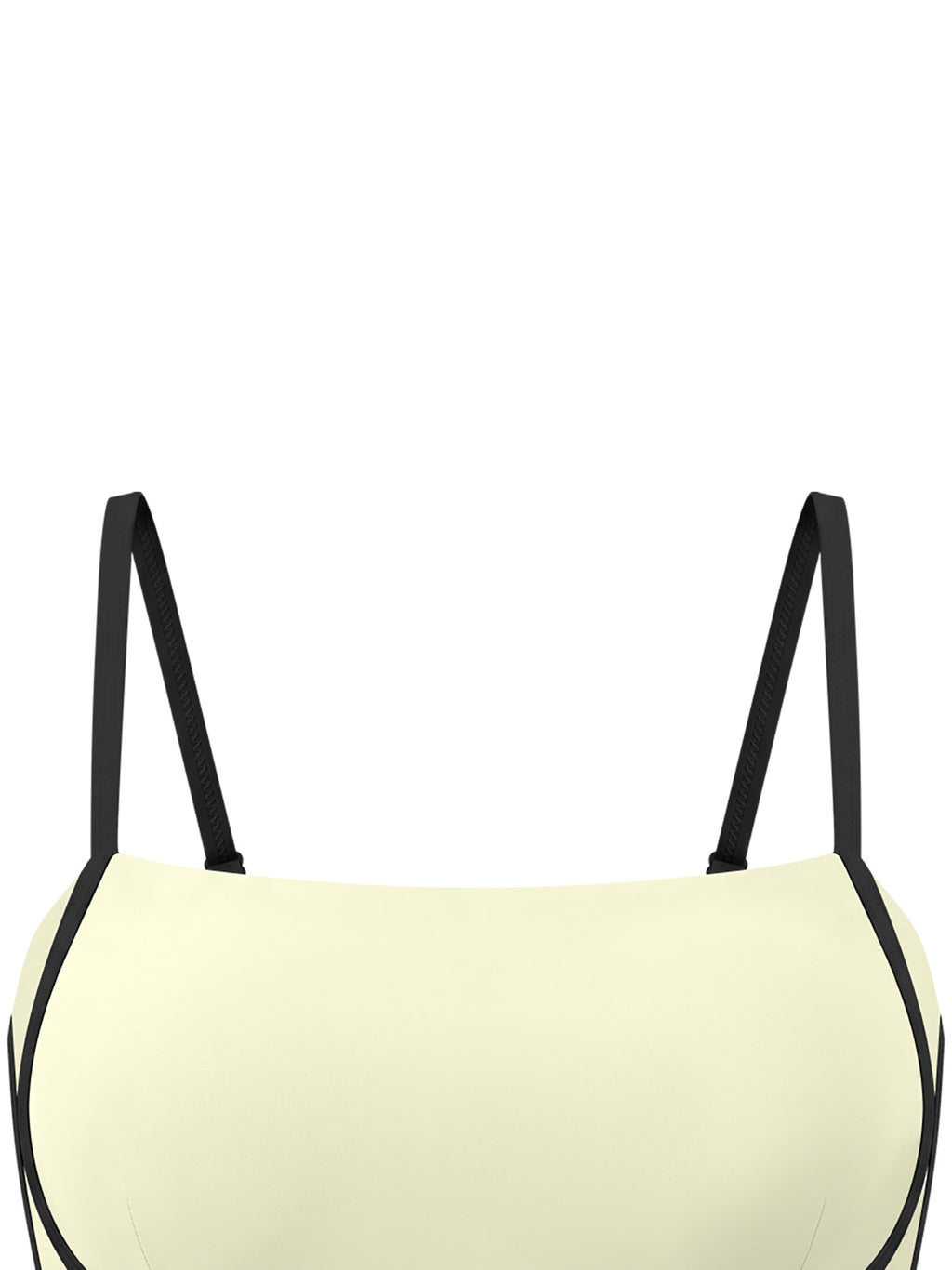 Women’s Color Block Yoga Sports Bra fabric detail view 1