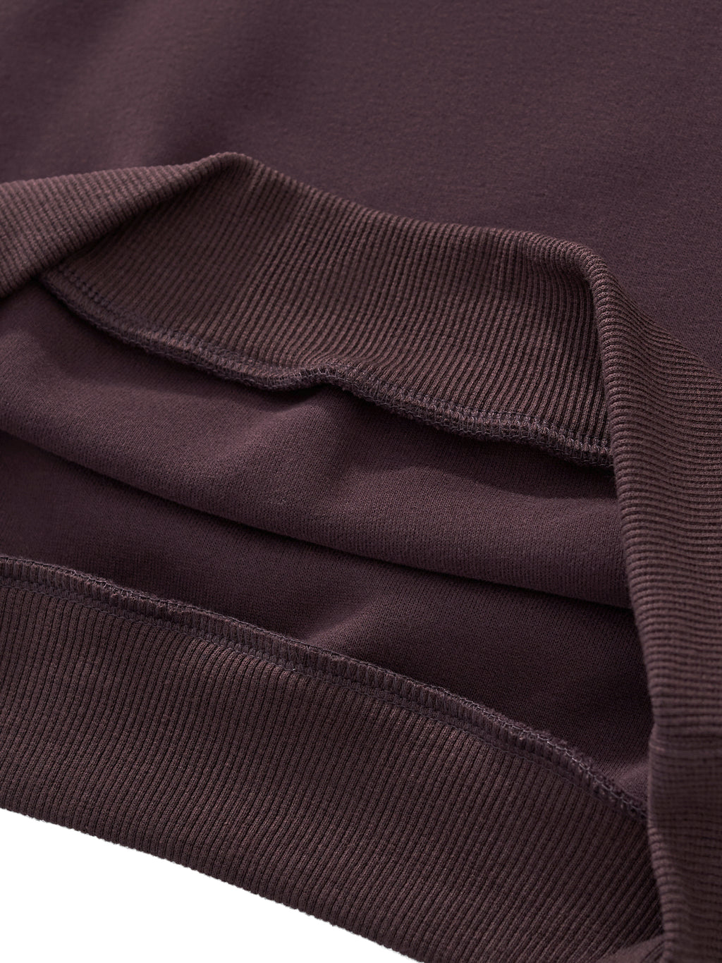 Essential Cropped Hoodie fabric detail view 2