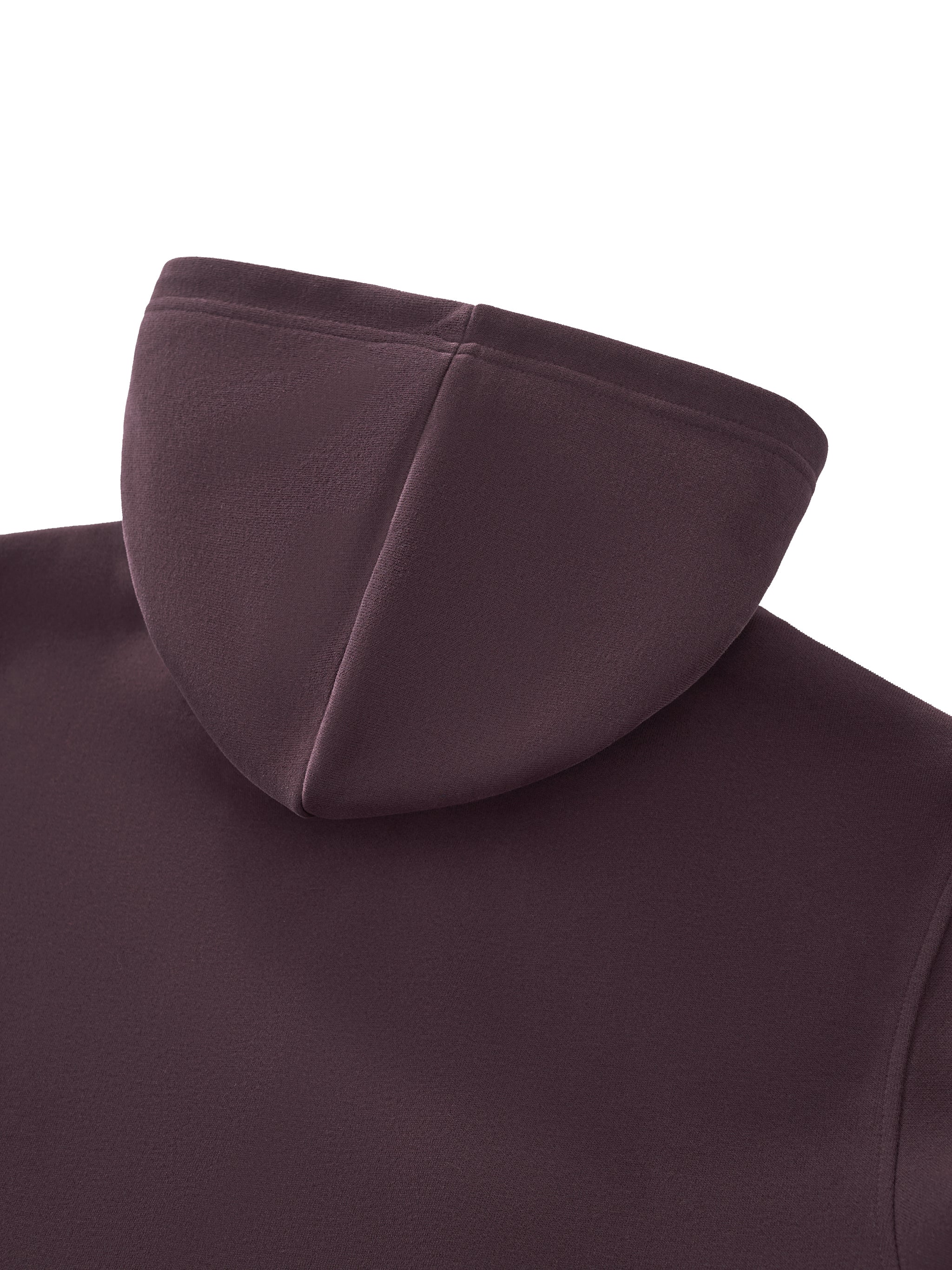 Essential Cropped Hoodie fabric detail view 4