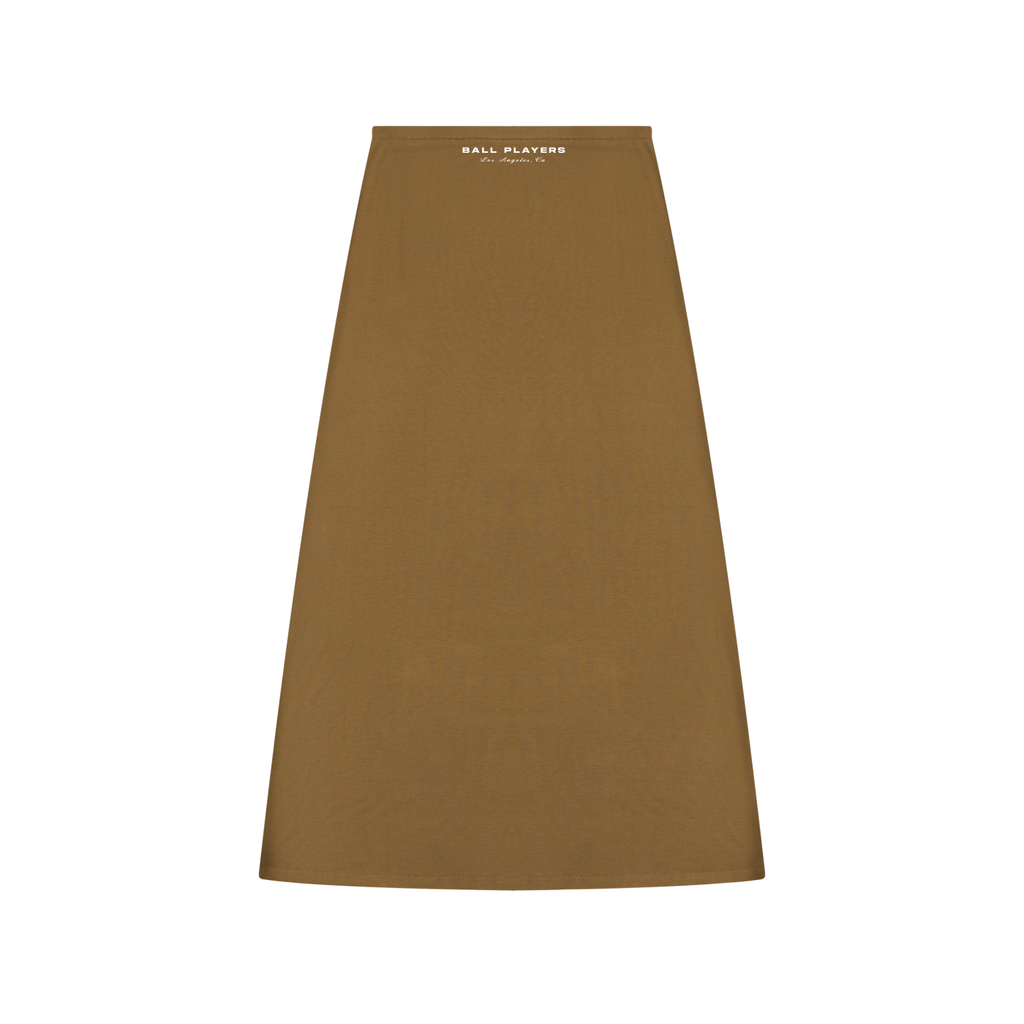 Women's Solid Color Knit Maxi Skirt