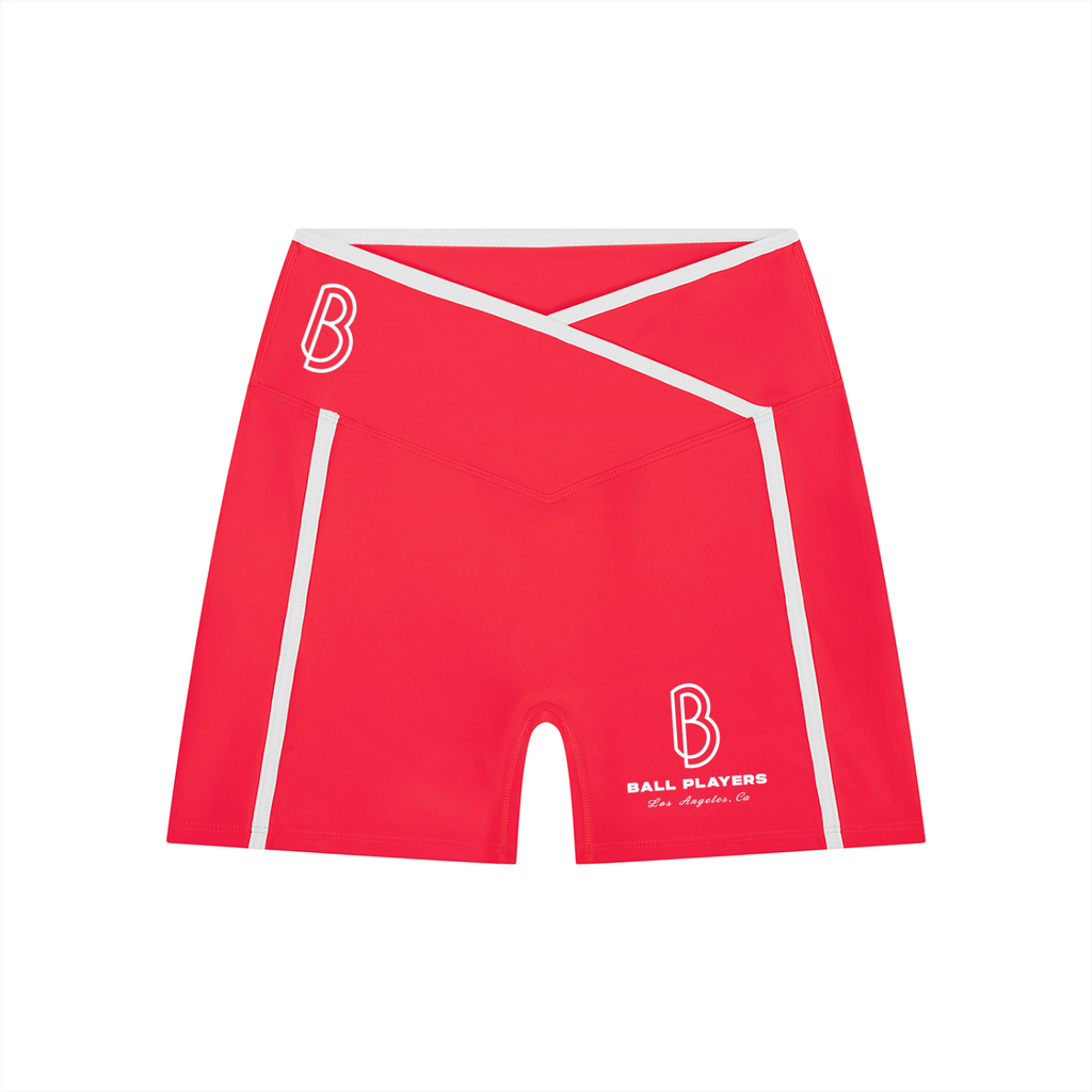 Women’s High Rise Color Block Yoga Shorts