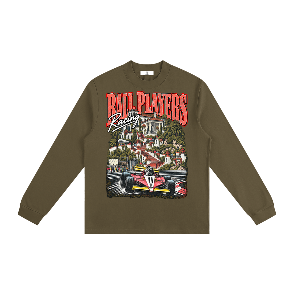 Essential Non-Shrink Mock Neck Sweatshirt