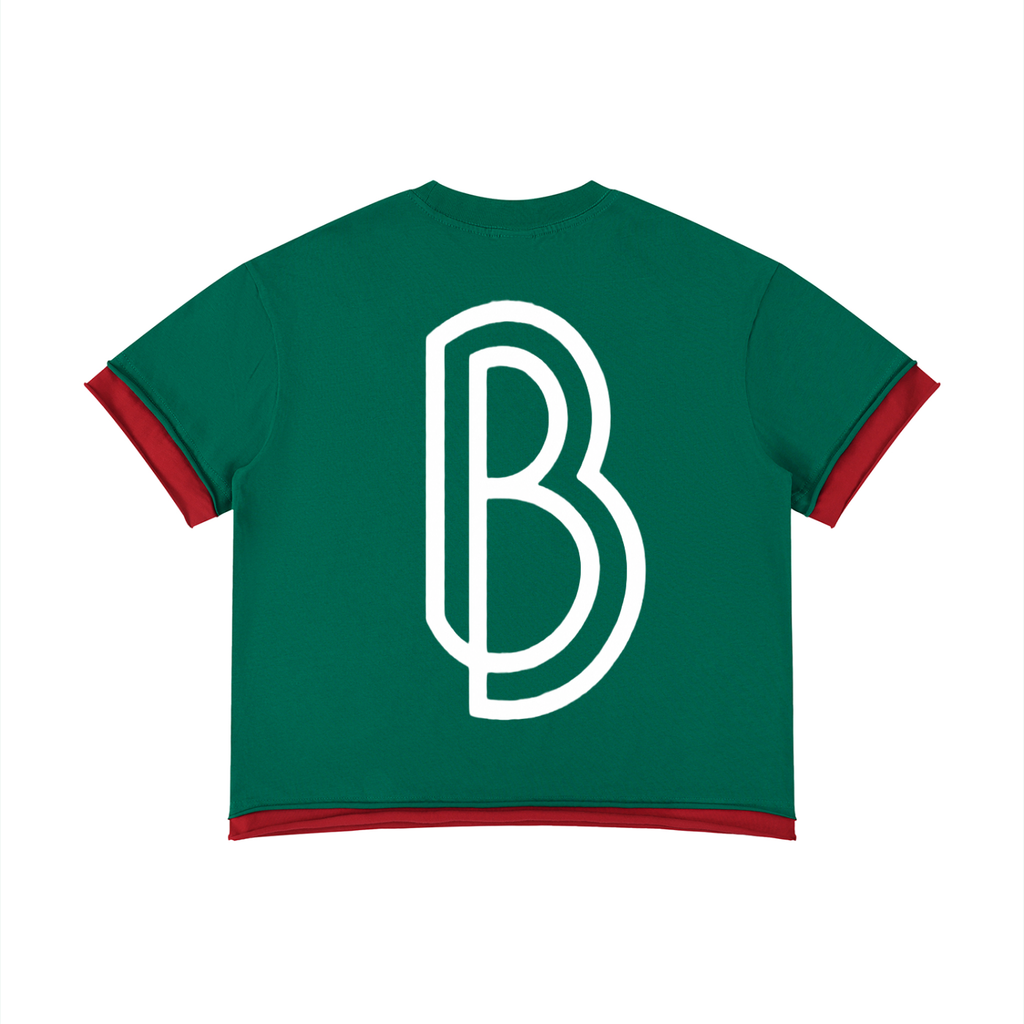 Boxy Color Block T-Shirt