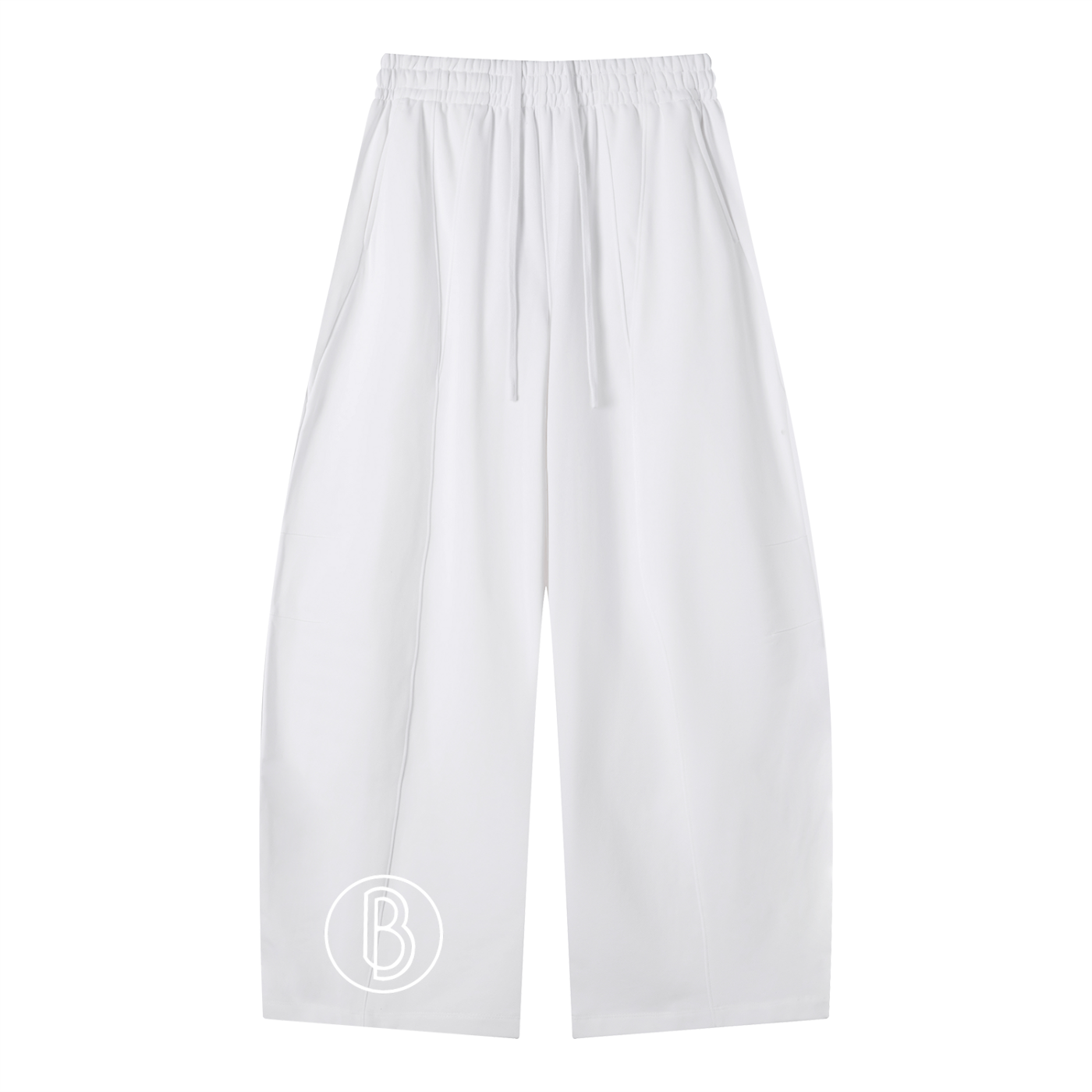 Heavyweight Wide Leg Panel Sweatpants