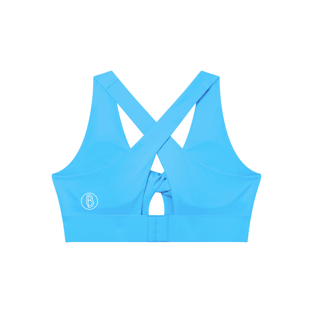 Women's Twist Front V-Neck Sports Bra