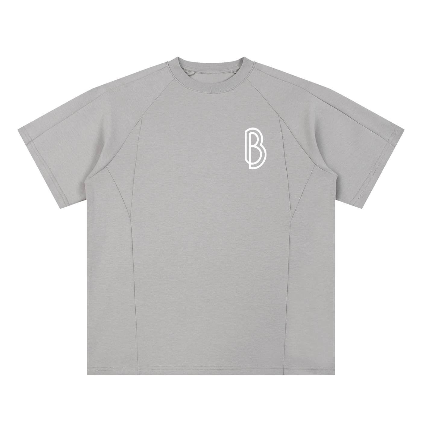 Oversized Paneled Raglan T-Shirt