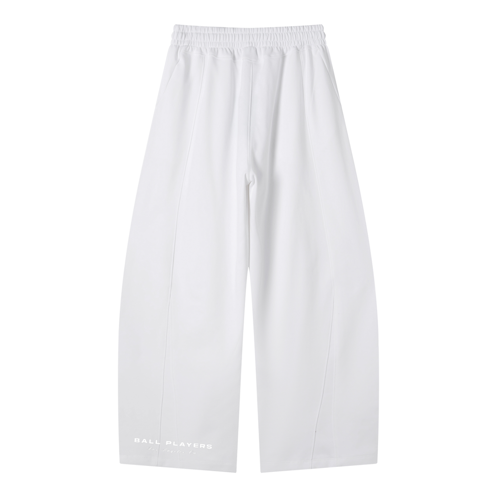 Heavyweight Wide Leg Panel Sweatpants