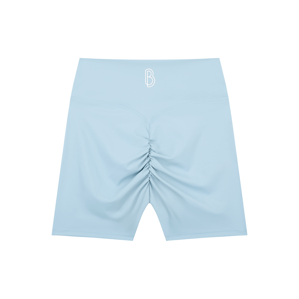 High-Waisted Blend Biker Shorts