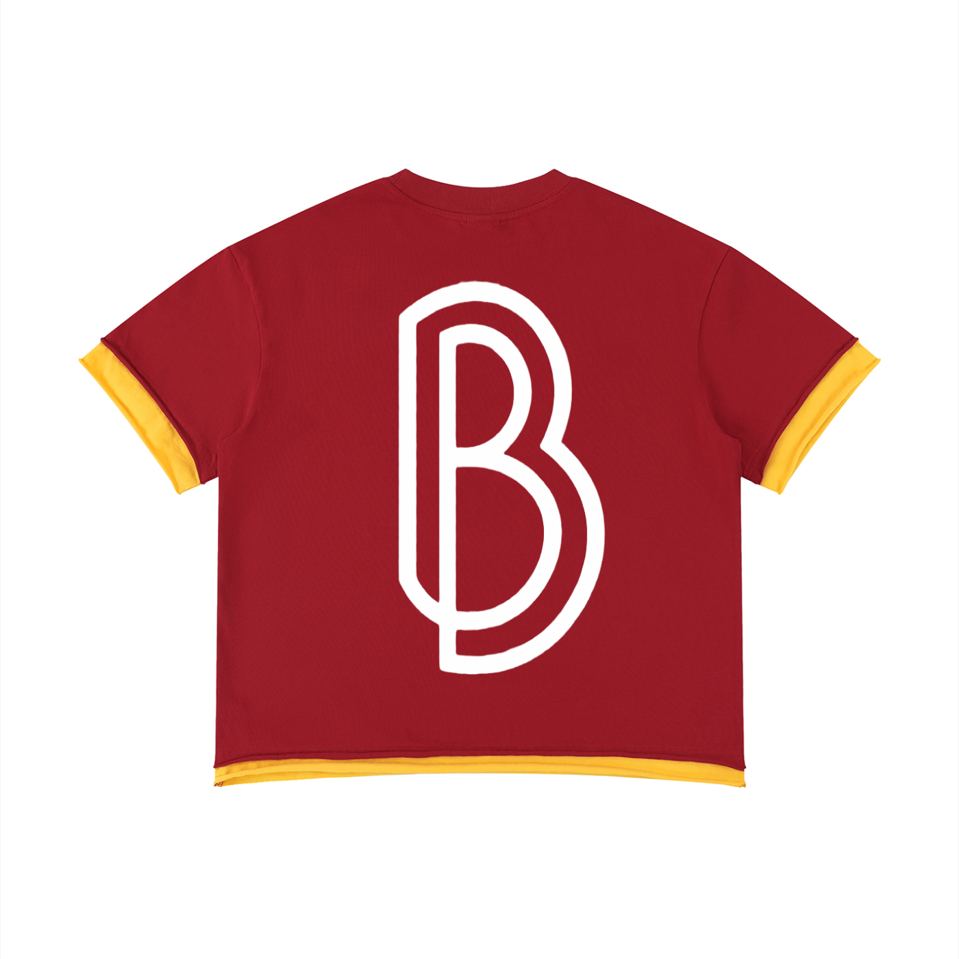 Boxy Color Block T-Shirt