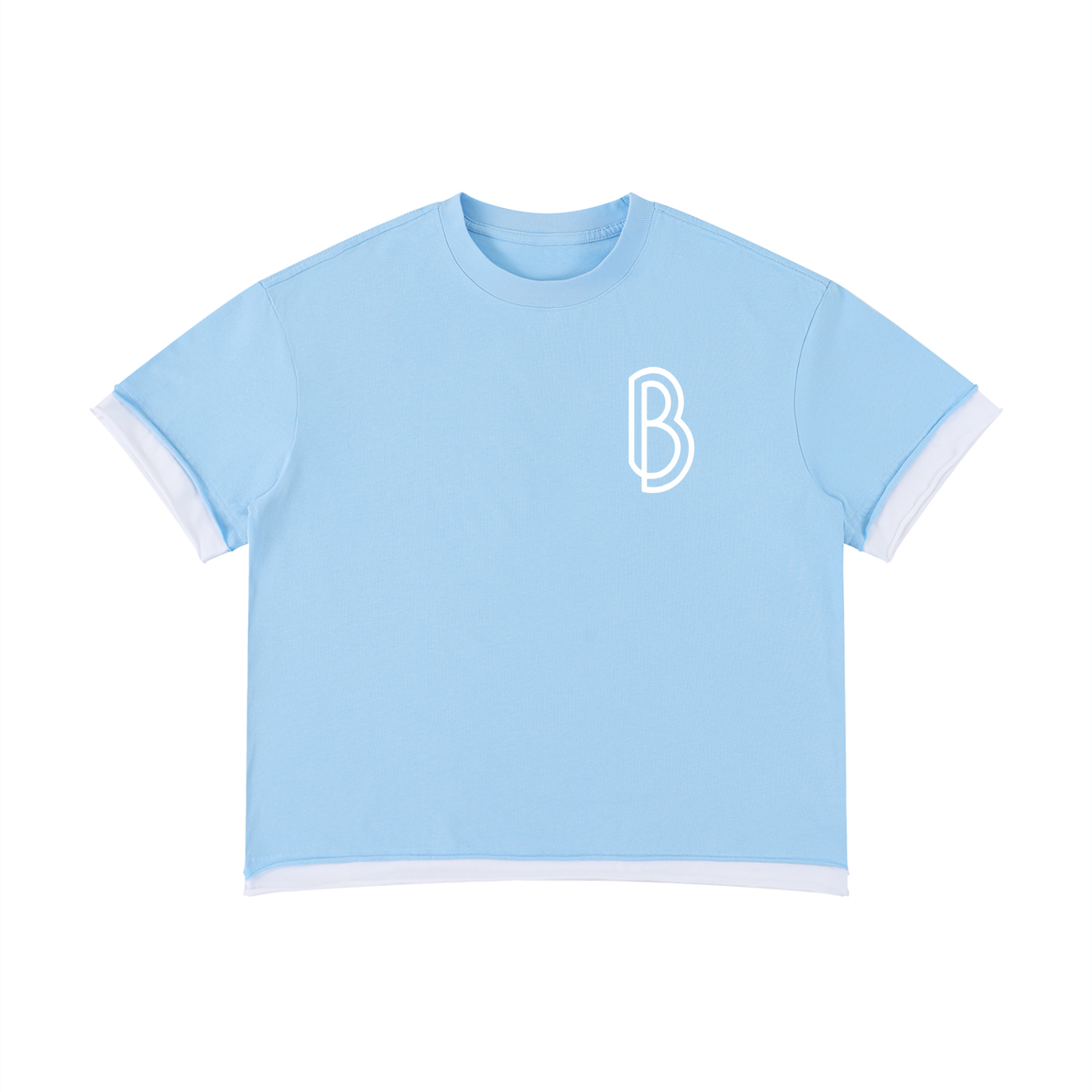 Boxy Color Block T-Shirt