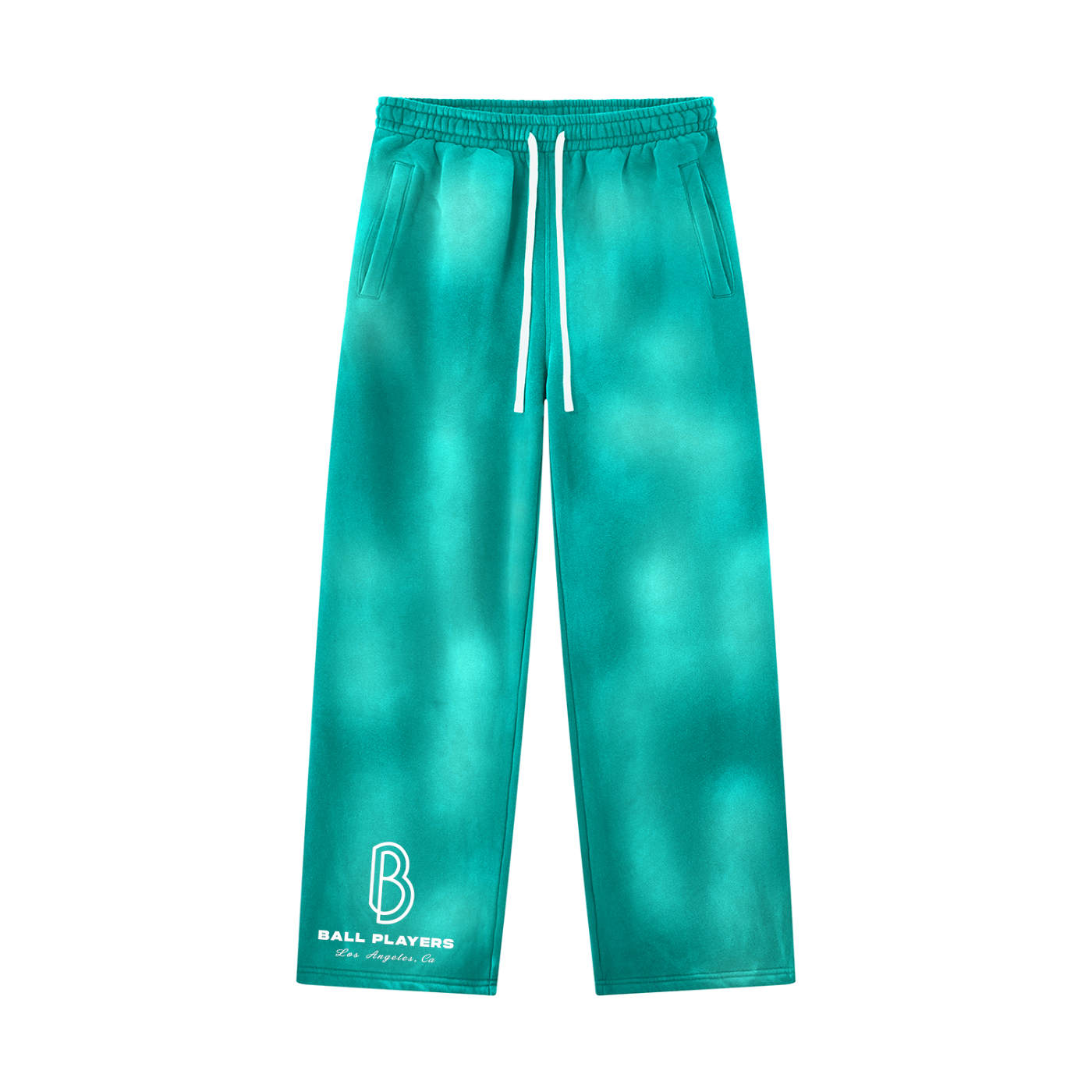 Sunfade Wide Leg Fleece Sweatpants
