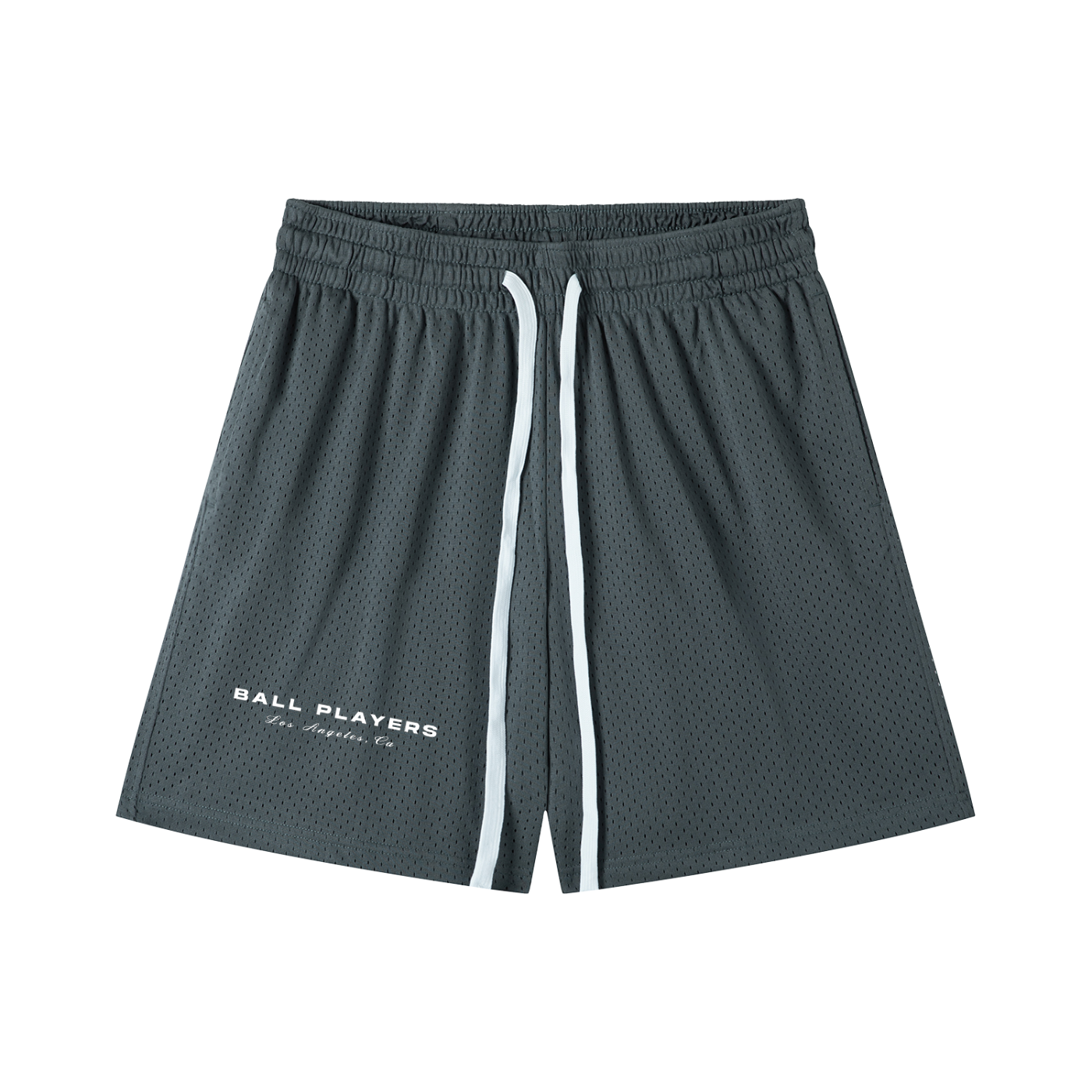 Mesh Drawstring Shorts