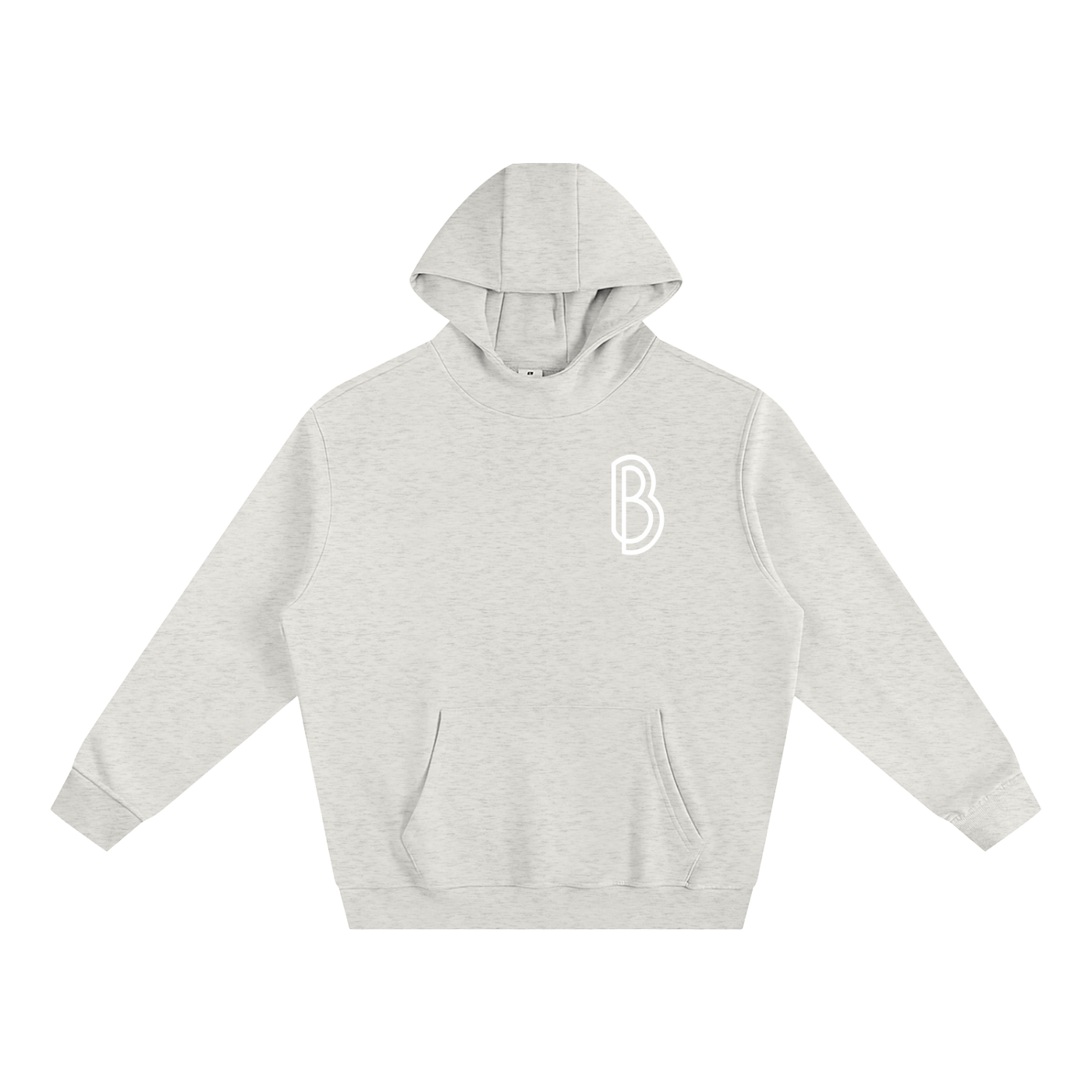 Fleeced High Neck Hoodie
