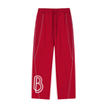 Reflection Striped Straight-Leg Sweatpants