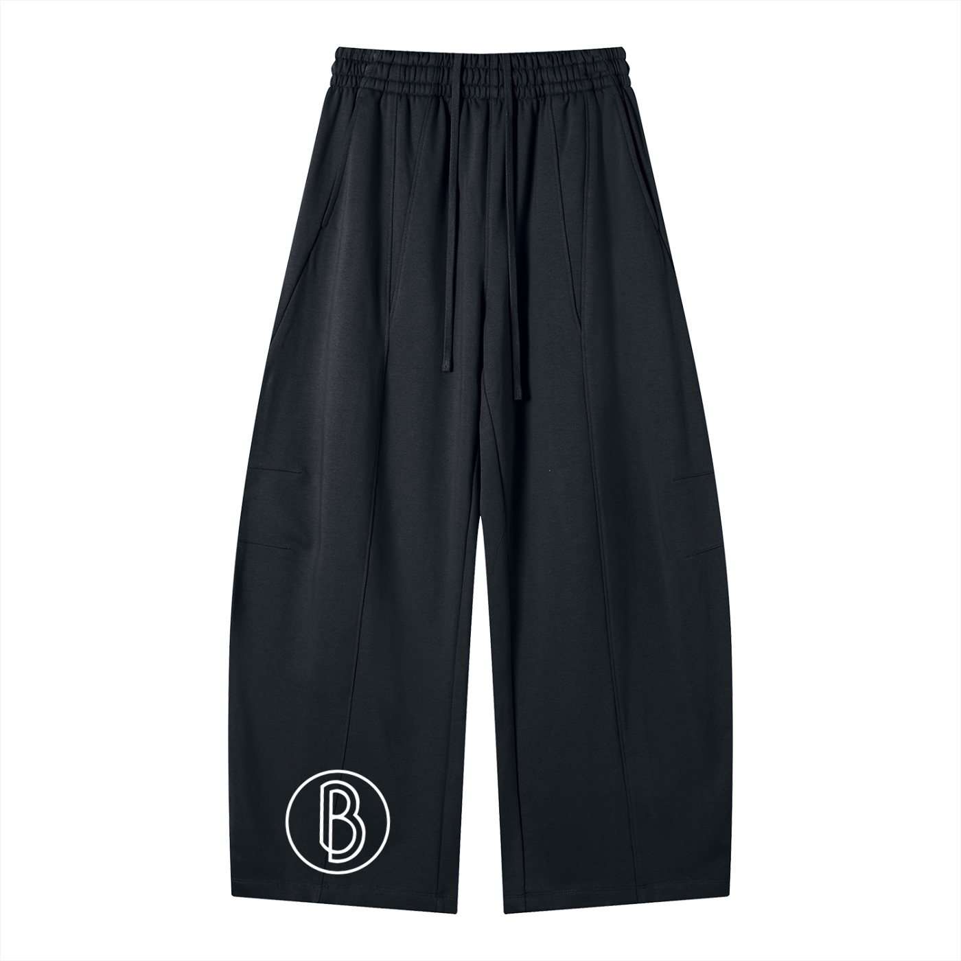 Heavyweight Wide Leg Panel Sweatpants
