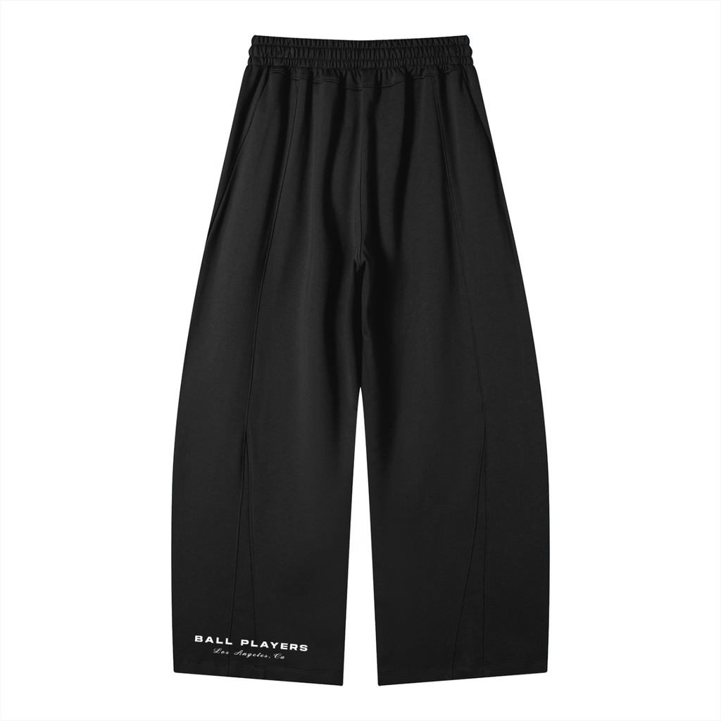 Heavyweight Wide Leg Panel Sweatpants