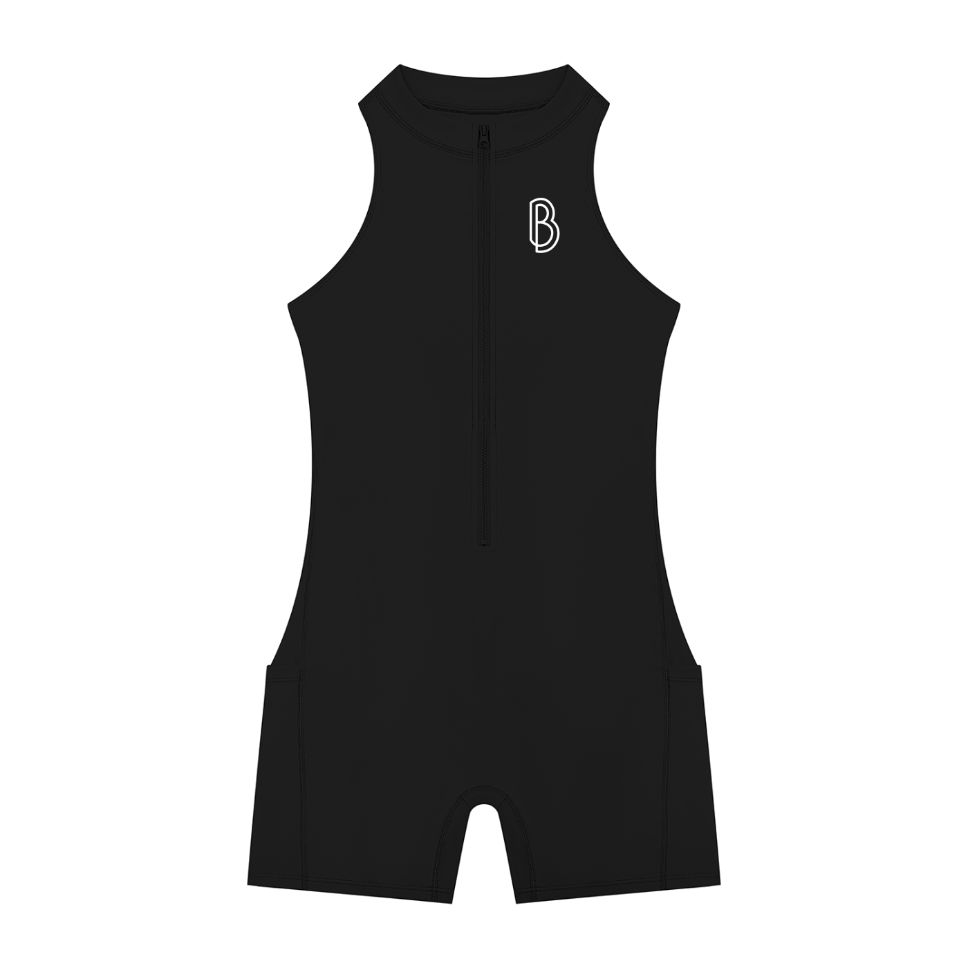 Women’s Quarter-Zip Yoga Romper