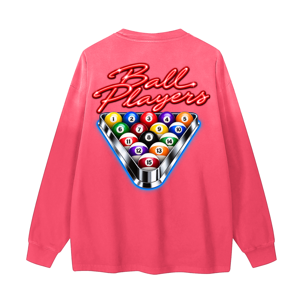 Gradient Washed Long Sleeve T-Shirt