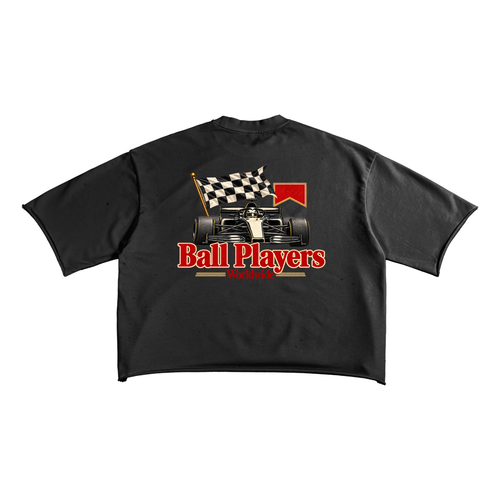 French Terry Raw Edge T-Shirt