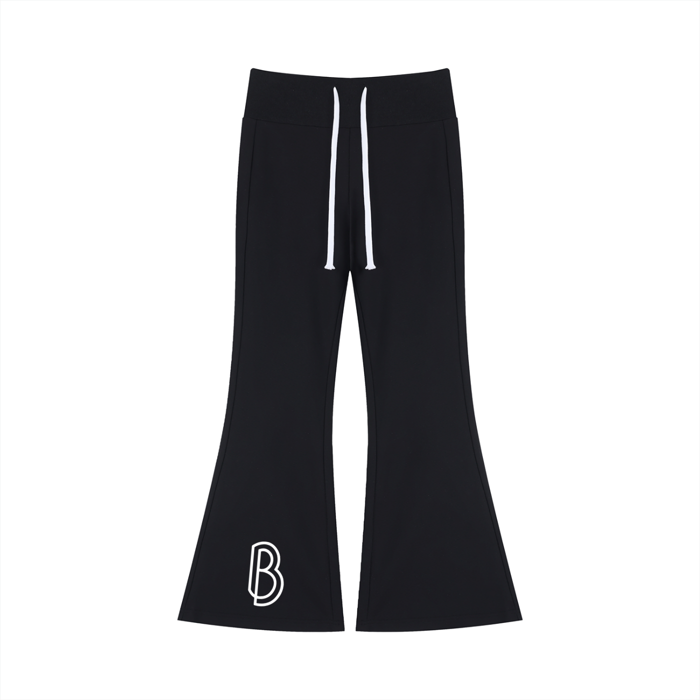 Women's Drawstring Flared Leg Pants