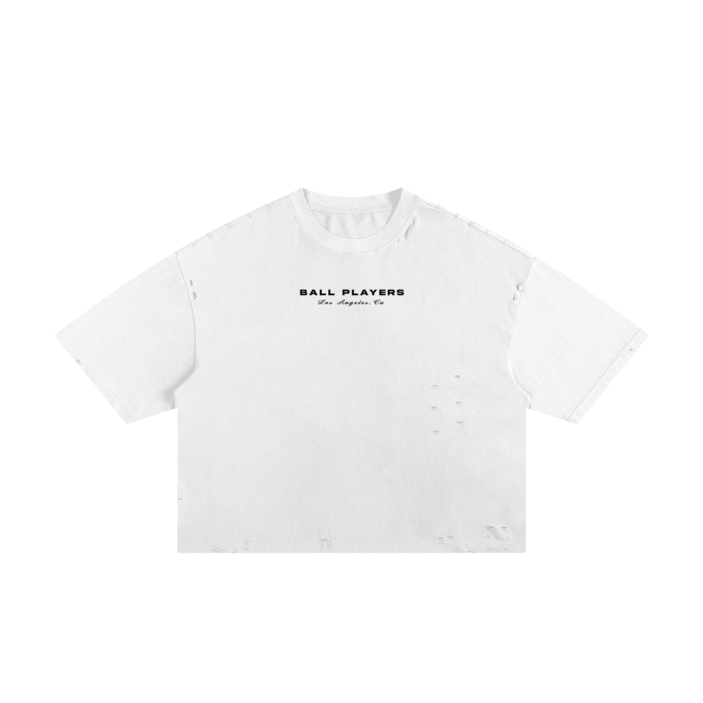 Classic Frayed Boxy Tee