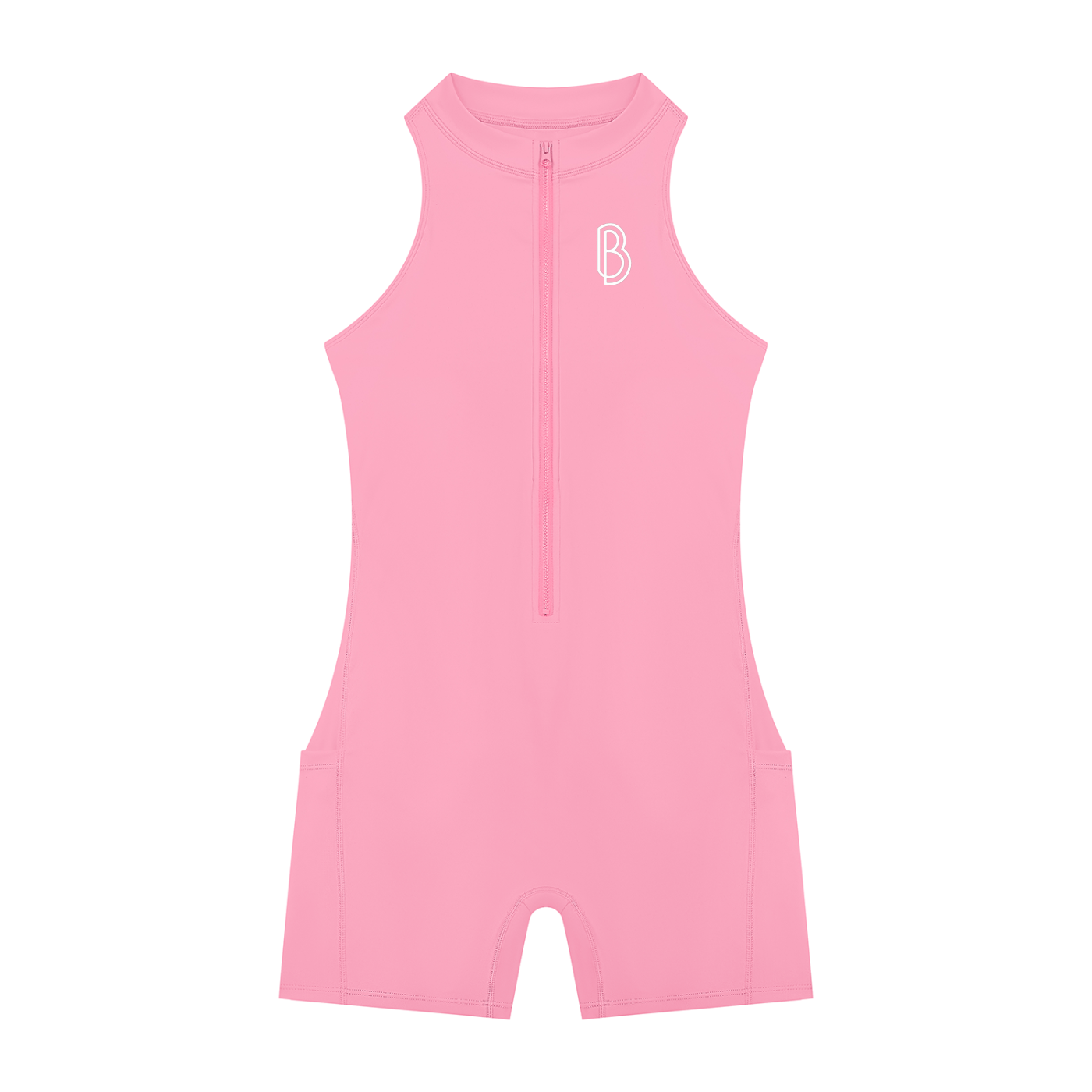 Women’s Quarter-Zip Yoga Romper
