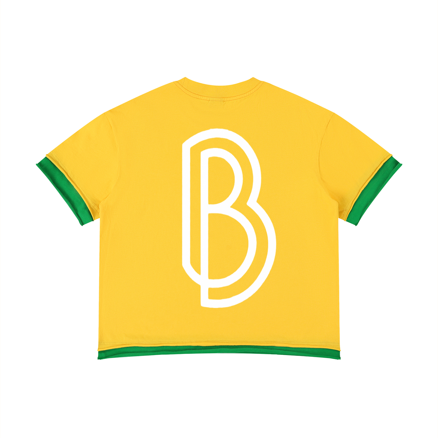 Boxy Color Block T-Shirt