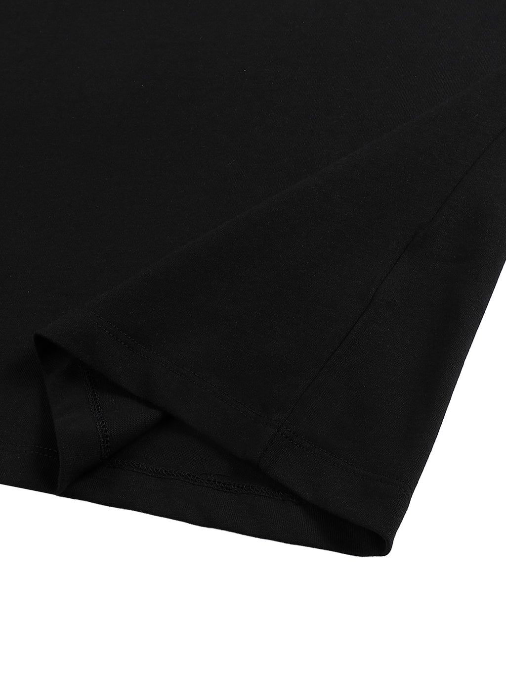 Raw Edge Cotton Tank Top fabric detail view 4