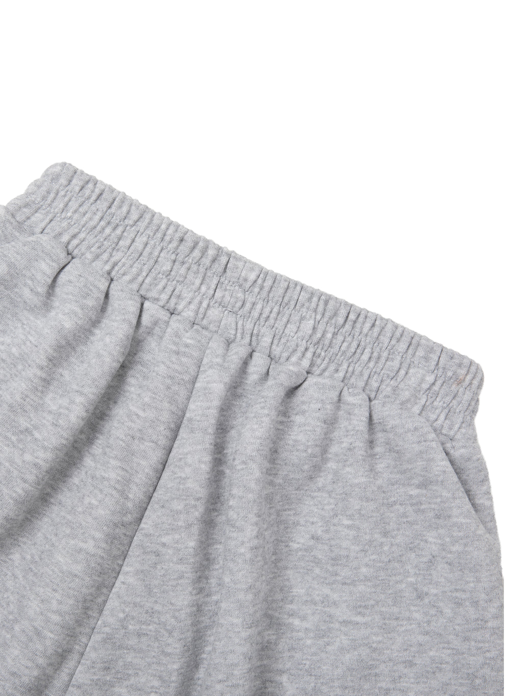 Essential Kids' Straight-Leg Sweatpants fabric detail view 6