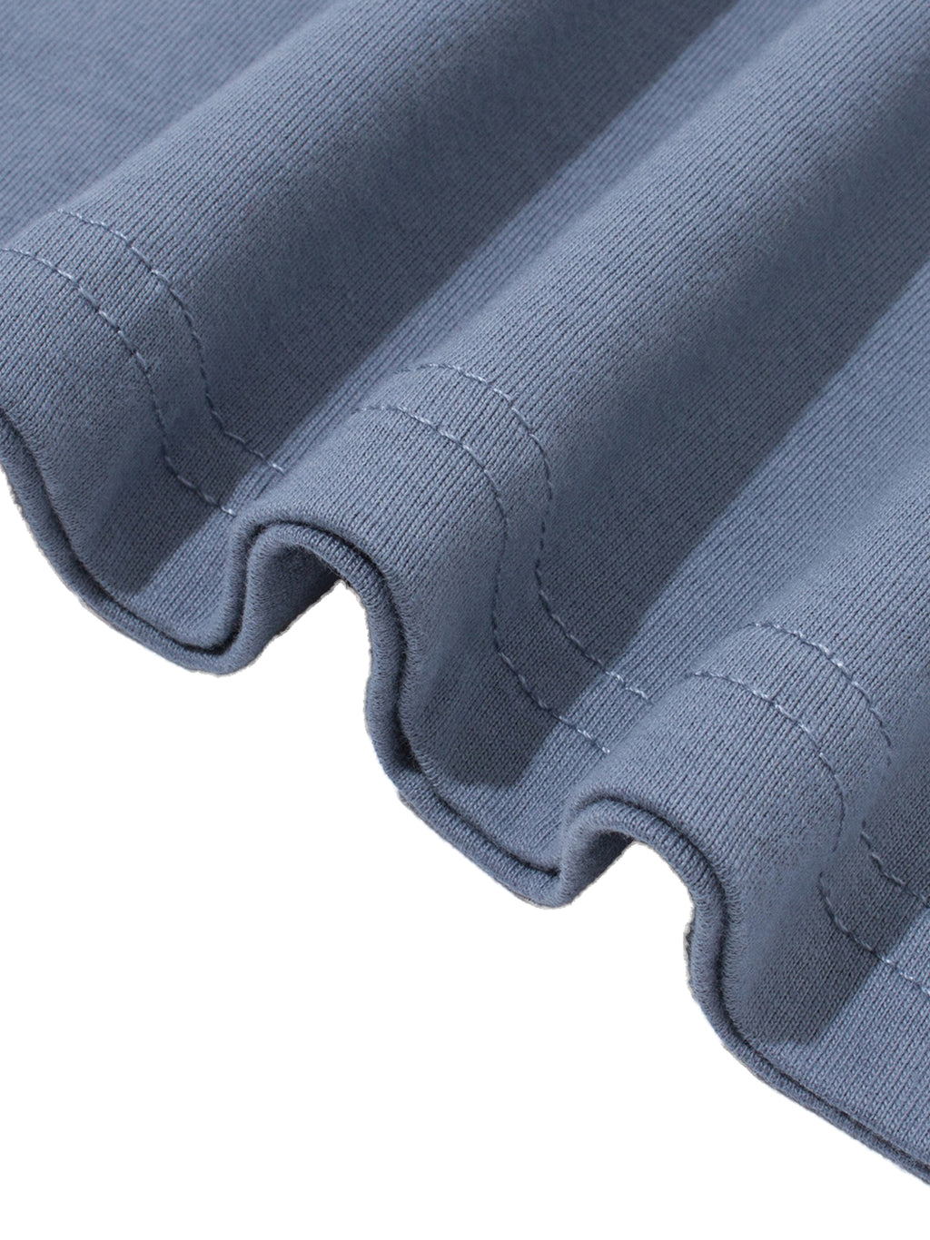 Streetwear Loose Drop Shoulder T-Shirt fabric detail view 4