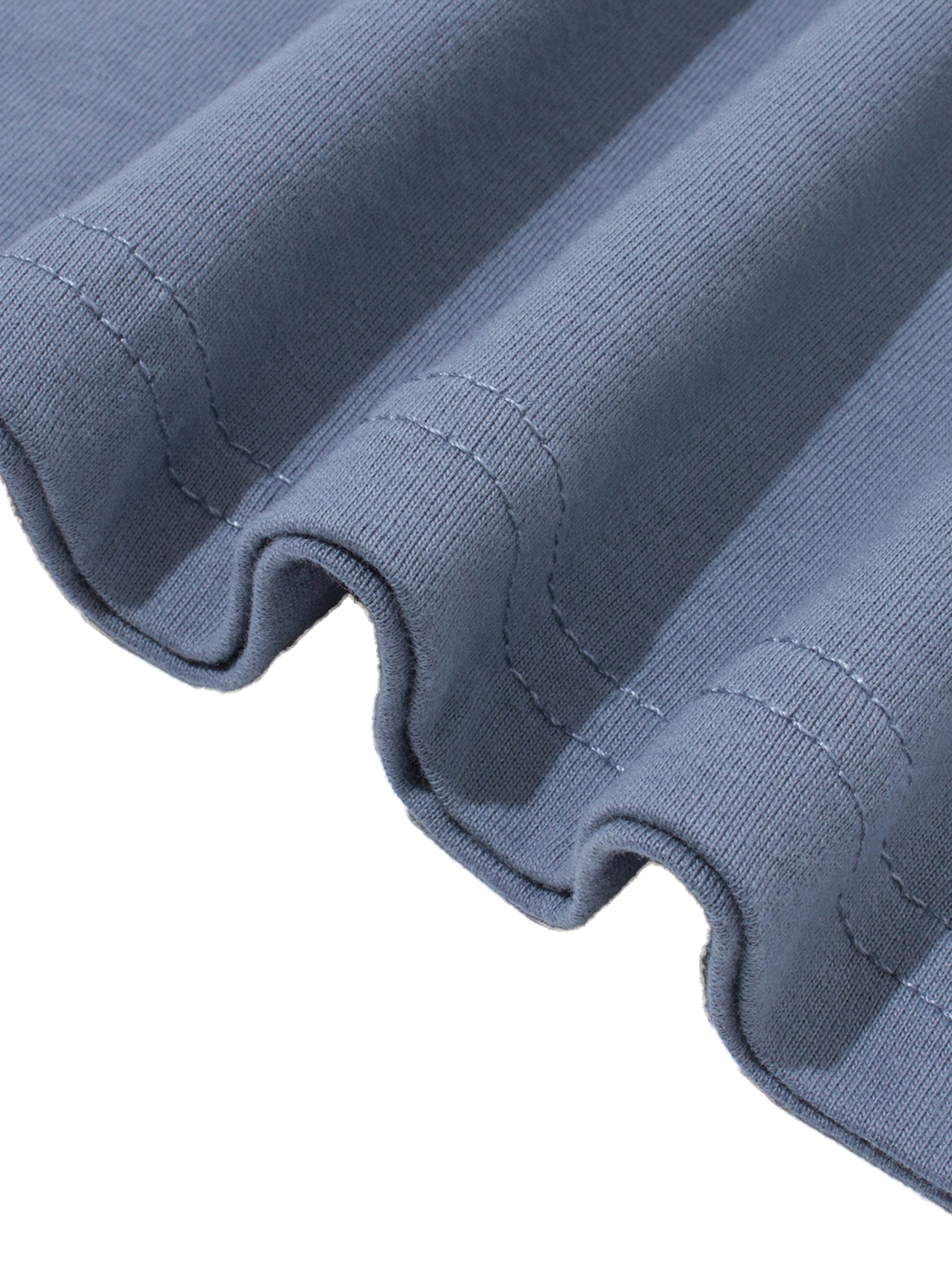 Streetwear Loose Drop Shoulder T-Shirt fabric detail view 4