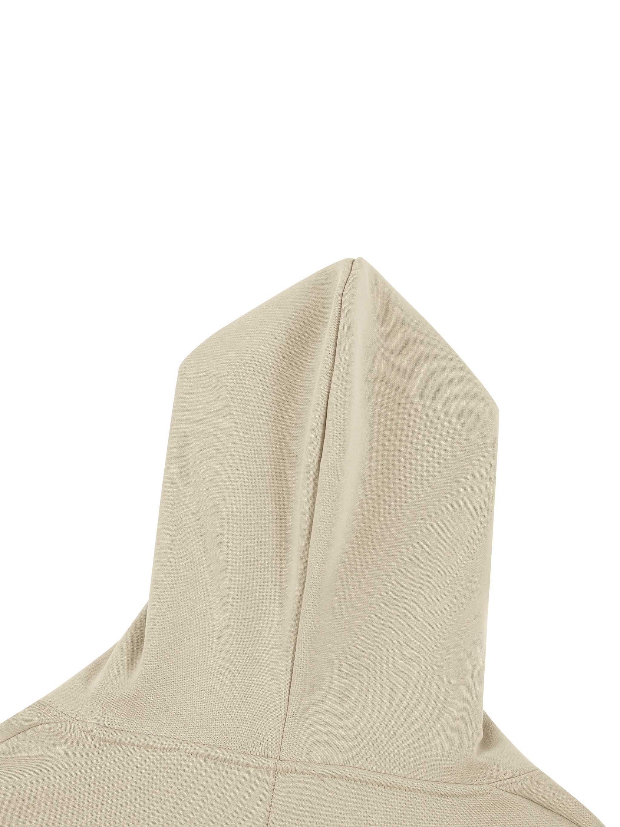 Curved Panel Raglan Hoodie fabric detail view 2