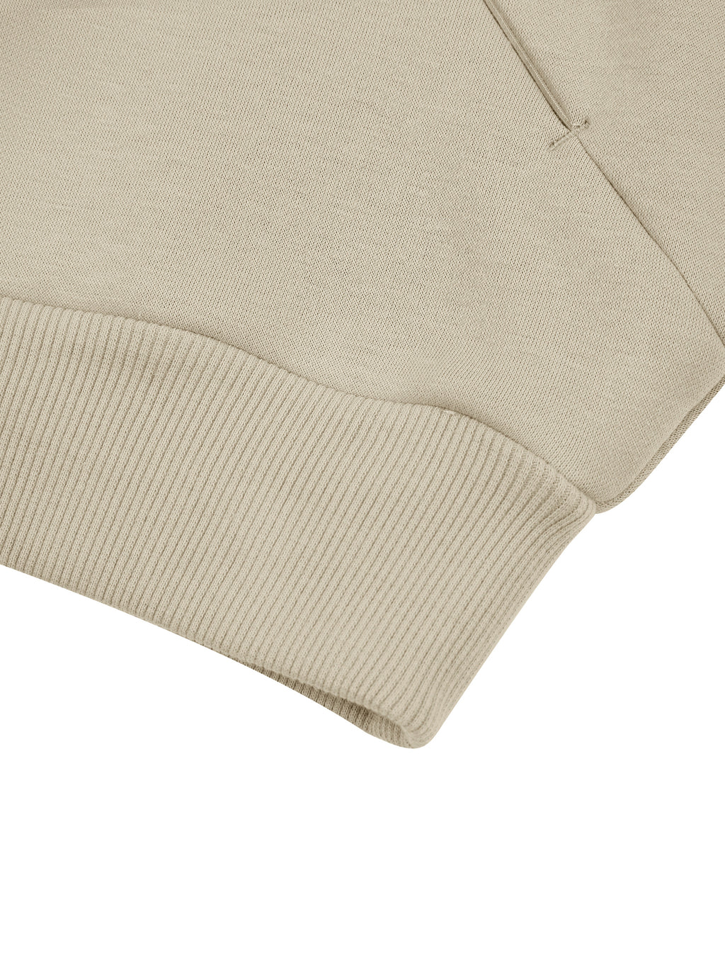 Curved Panel Raglan Hoodie fabric detail view 5