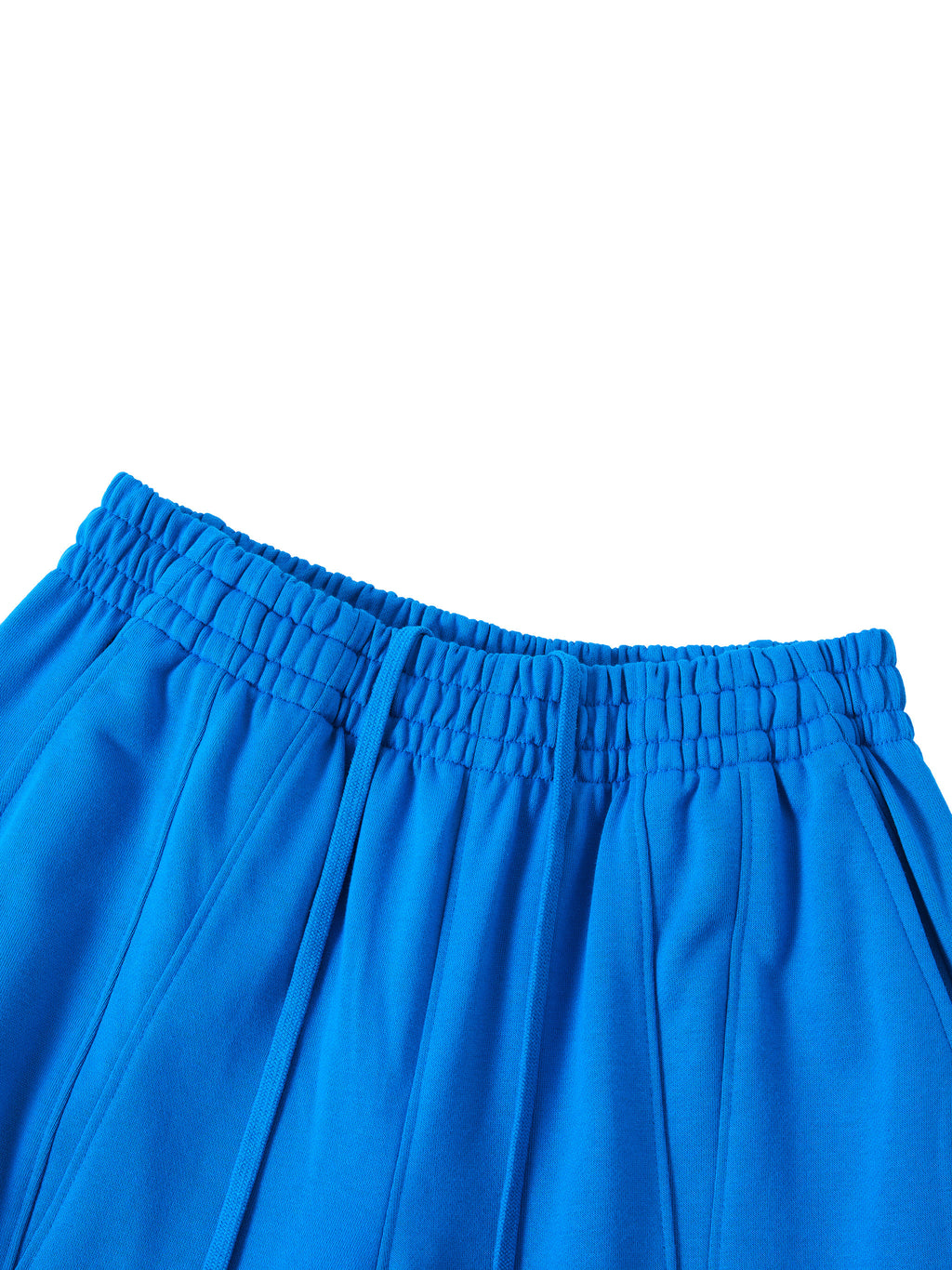 Heavyweight Wide Leg Panel Sweatpants fabric detail view 4