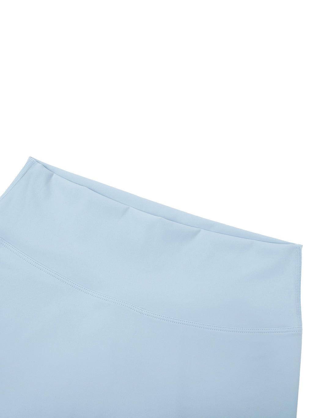 High-Waisted Blend Biker Shorts fabric detail view 4