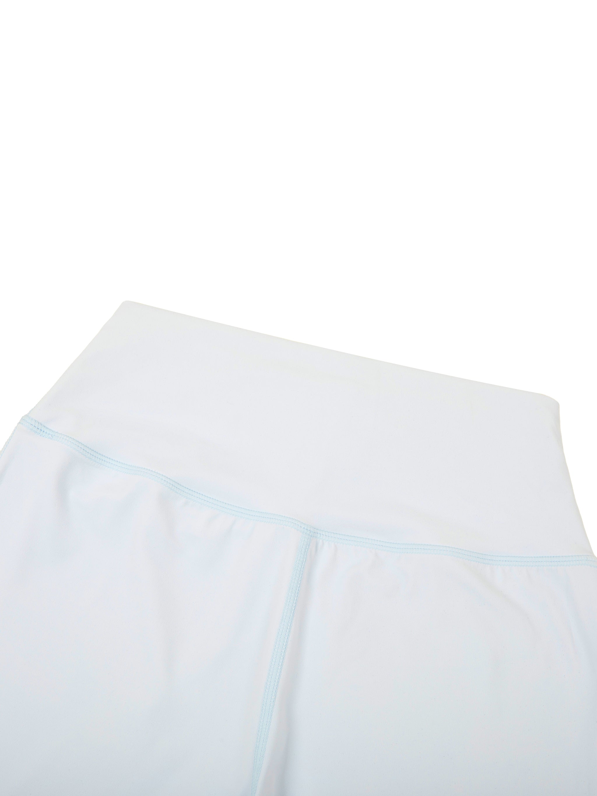 Women's High-Waisted Flare Leggings fabric detail view 1