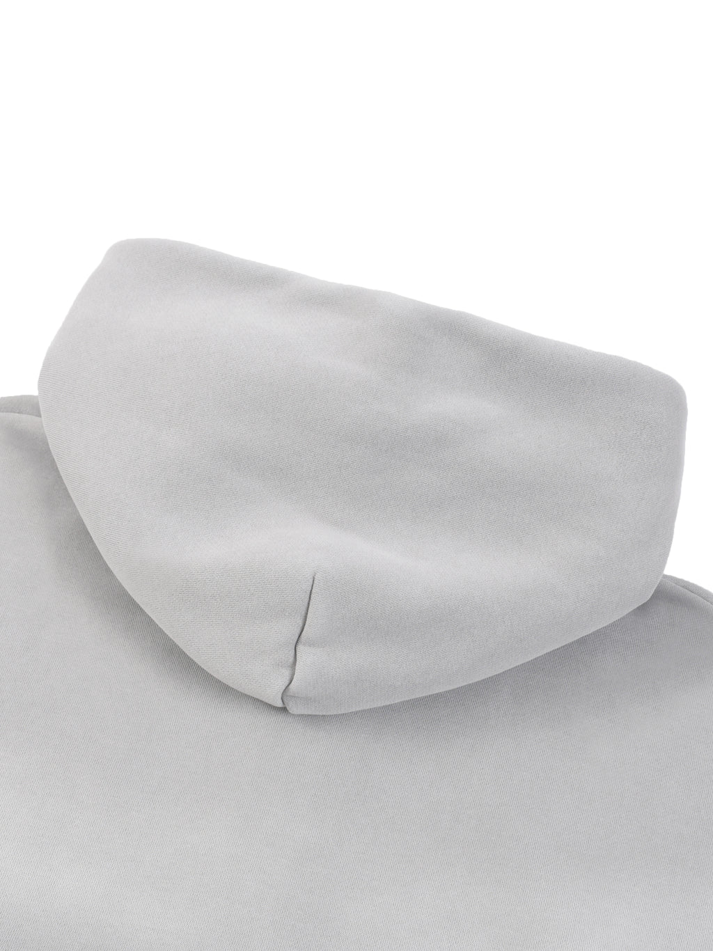 Sunfade Two-way Zipper Boxy Fleece Hoodie fabric detail view 2